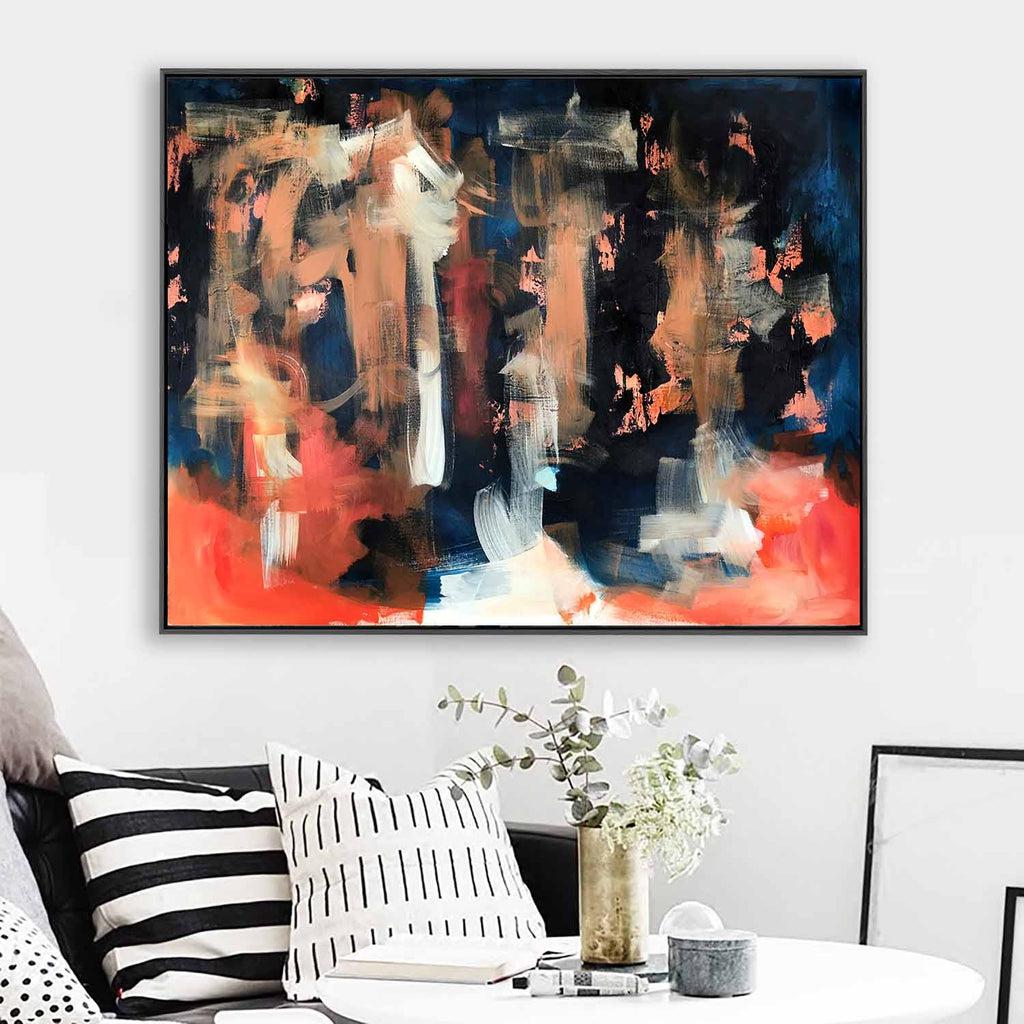 The Untold Story 1 Original Hand-Painted Canvas Art - Unique Wall Decor for Living Room, Bedroom & Office