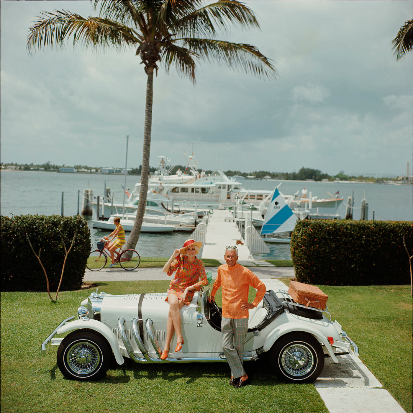 Slim Aarons 'All Mine' Vintage Photography Print - Iconic Mid-Century Wall Art for Home & Office Decor