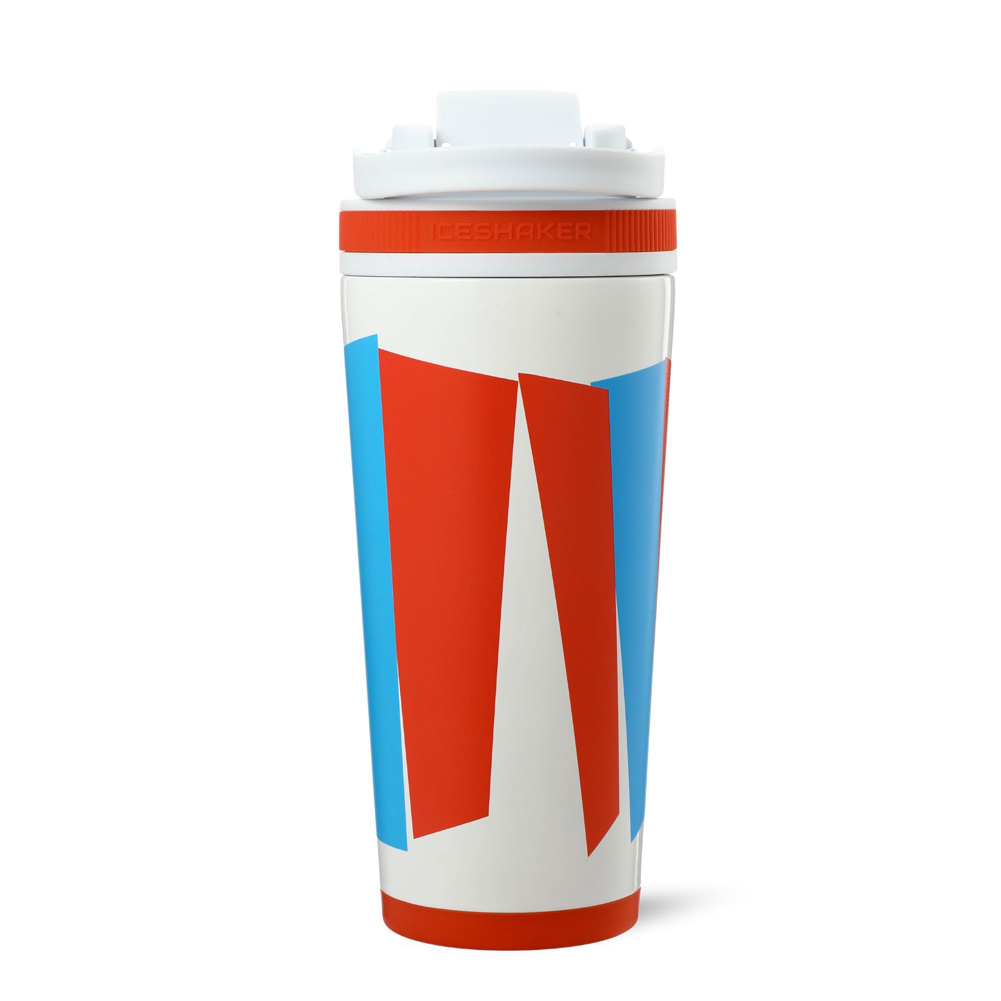 4D Series 26oz Ice Shaker Bottle - Leakproof Protein Shaker Cup for Gym, Workouts & Travel - BPA Free Water Bottle with Ice Retention Technology - Perfect for Protein Drinks, Smoothies & Cold Beverages