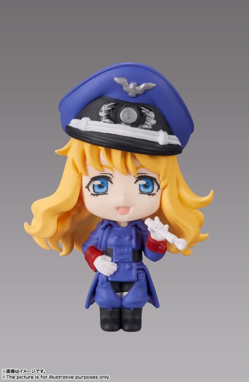 Bandai Tiny Session Macross Frontier VF-25F Messiah Valkyrie (Alto Custom) & Sheryl Nome Action Figure Set - Anime Collectible for Display & Play - Perfect for Fans, Model Enthusiasts, and Gift Giving