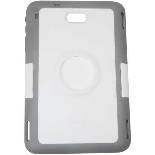 Dell DCPWX Healthcare Tablet Case for Dell Venue 8 Pro 5830 (8 Inch) - White & Gray - Waterproof & Shockproof Protective Cover for Medical Use in Hospitals & Clinics