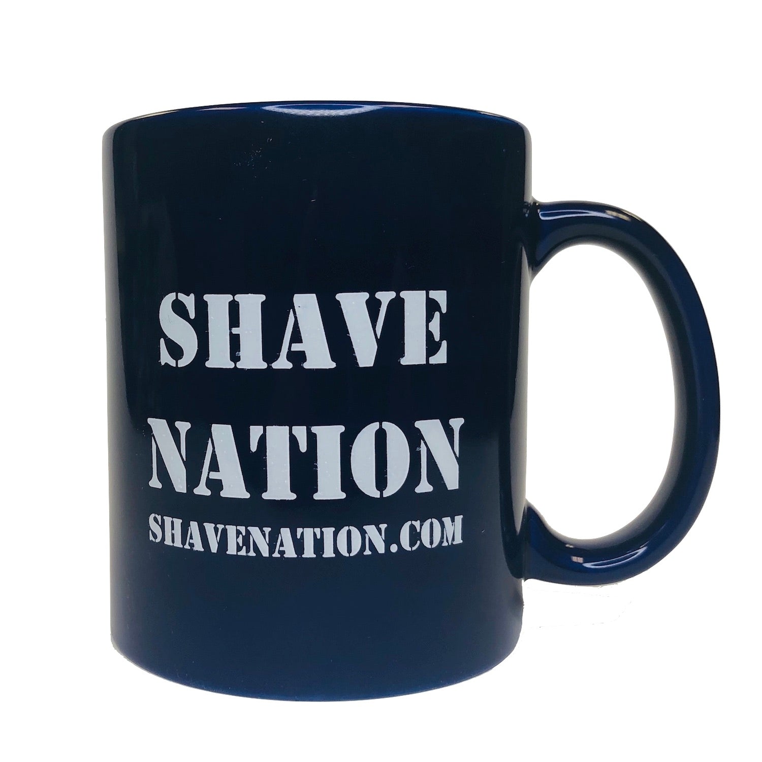 Shave Nation Navy Blue Coffee Mug - Insulated Travel Mug for Hot & Cold Drinks - Perfect for Office, Commute, and Outdoor Adventures