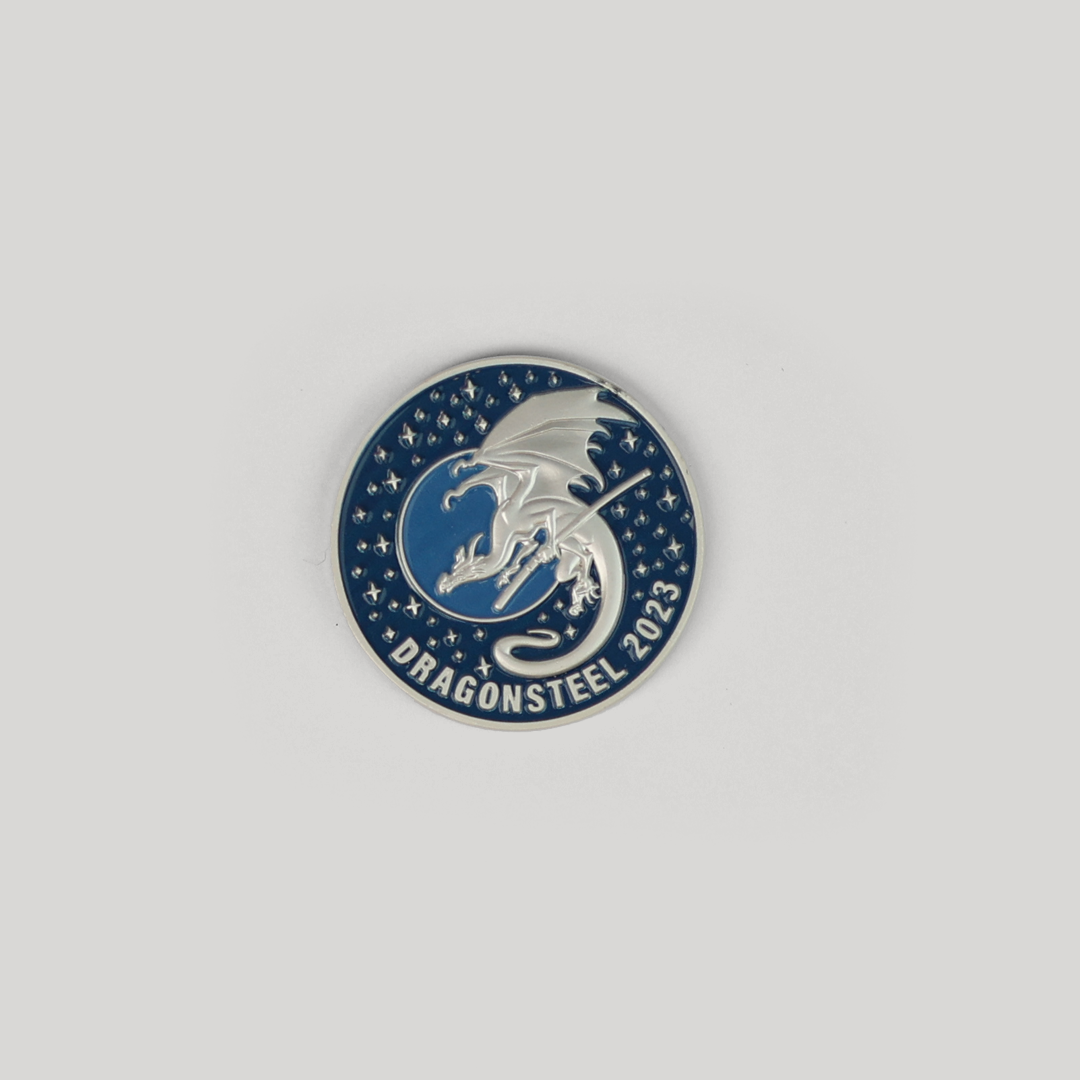 Dragonsteel 2023 Exclusive Collectible Convention Coin - Perfect for Fantasy Fans, Collectors, and Cosplay Enthusiasts
