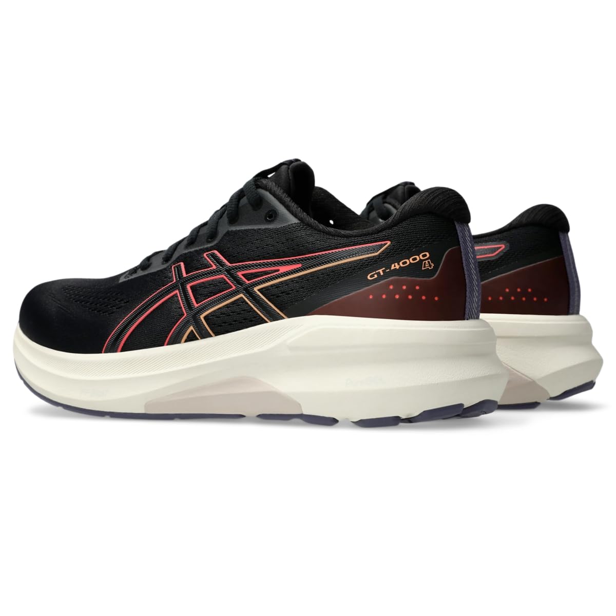 ASICS Women's GT-4000 4 D Running Shoes - Lightweight Cushioned Athletic Sneakers for Road Running, Jogging & Gym Workouts - Perfect for Marathon Training & Daily Fitness Activities