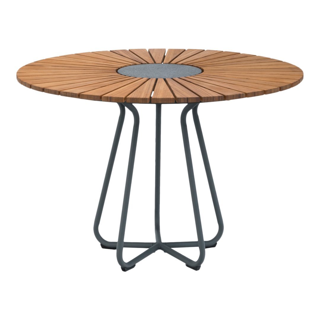 Premium Round Outdoor Patio Table - Durable Weather-Resistant Garden Dining Set for Backyard, Deck, Poolside & BBQ Gatherings