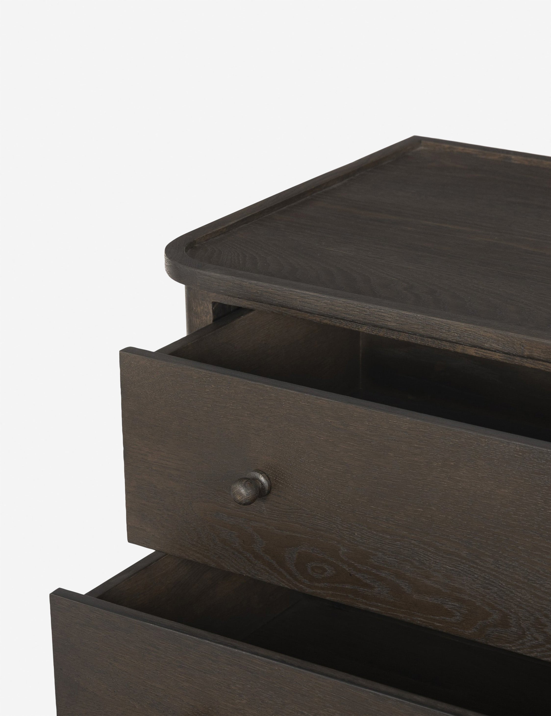Franny Nightstand by Amber Lewis x Four Hands - Modern Bedside Table with Drawer for Bedroom, Living Room & Guest Room - Stylish & Functional Home Decor
