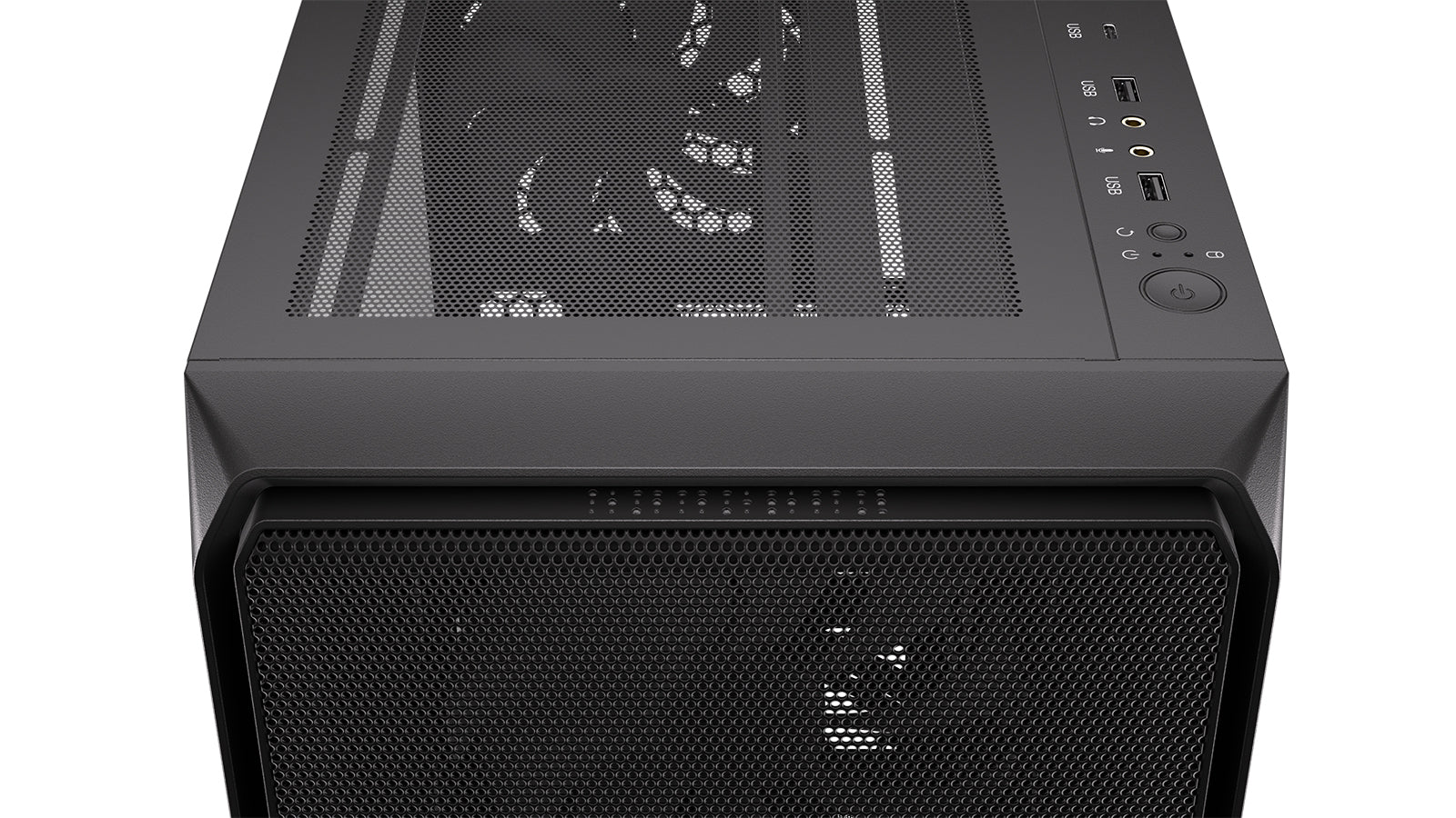 Endorfy Arx 500 ARGB Mid-Tower ATX PC Gaming Case - High Airflow, Tempered Glass, RGB Lighting (EY2A011) - Perfect for Gaming Rigs & Streaming Setups