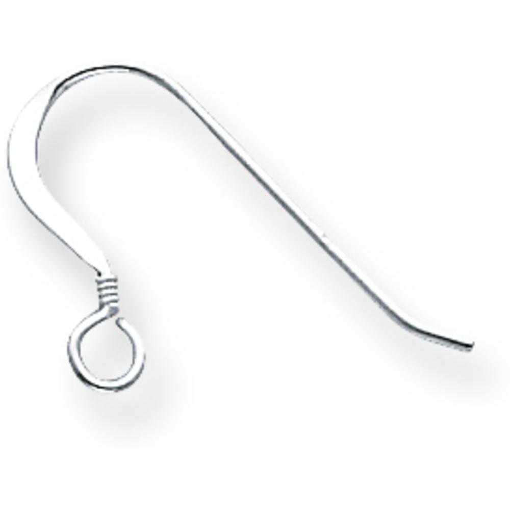 Sterling Silver French Wire Earrings - Jewelry Making Supplies & Findings for DIY Earring Crafting - Perfect for Handmade Jewelry, Beading Projects, and Gift Making