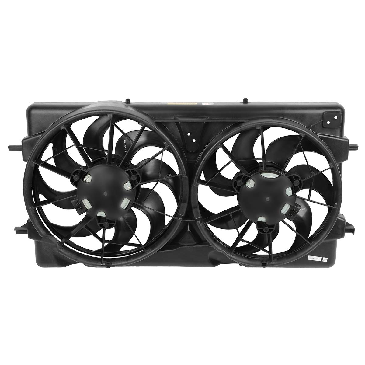 DNA MOTORING OEM-RF-0133 High Performance Radiator Cooling Fan Assembly - Direct Replacement for 2005-2010 Chevy Cobalt & 2004-2007 Saturn Ion - Improved Cooling Efficiency for Better Engine Protection - Perfect for Daily Commuting & Hot Weather Driving