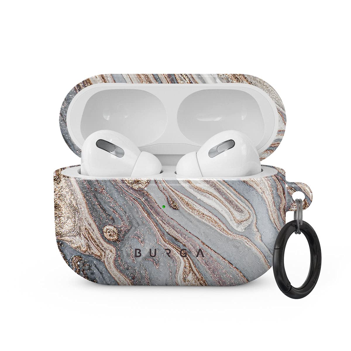 Burga AirPods Pro Case 2019 - Compatible with Apple AirPods Pro Protective Hard Shell Cover | Stylish Smartphone Accessories for Travel, Work & Gym Use