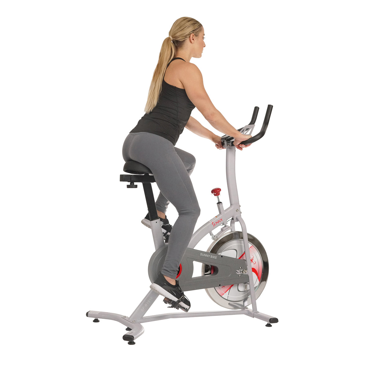 Premium Magnetic Resistance Indoor Cycling Exercise Bike - Silent & Smooth Home Workout for Cardio & Strength Training - Perfect for Home Gym, Fitness Enthusiasts & Spin Classes