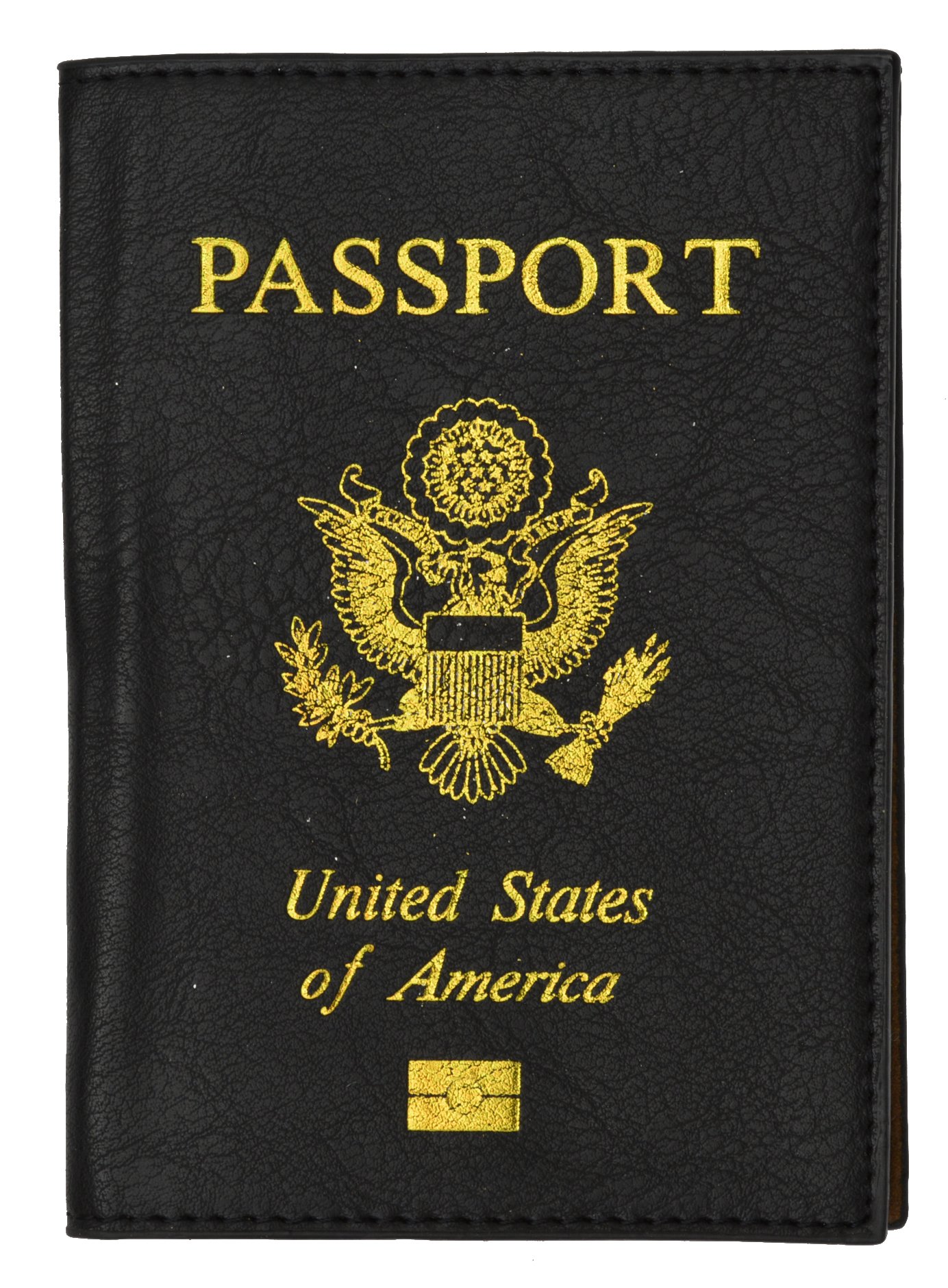 Premium Leather Passport Holder & Travel Wallet - RFID Blocking Card Organizer with Multiple Pockets (Black) | Perfect for International Trips, Business Travel & Daily Essentials Storage