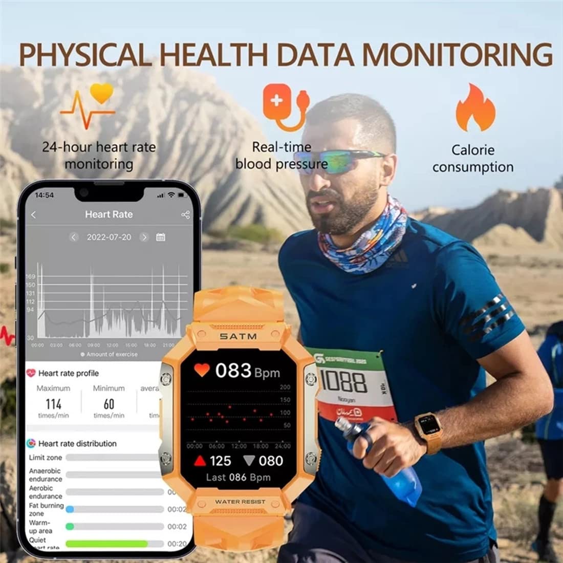 Smart Fitness Watch for Men & Women - 1.92