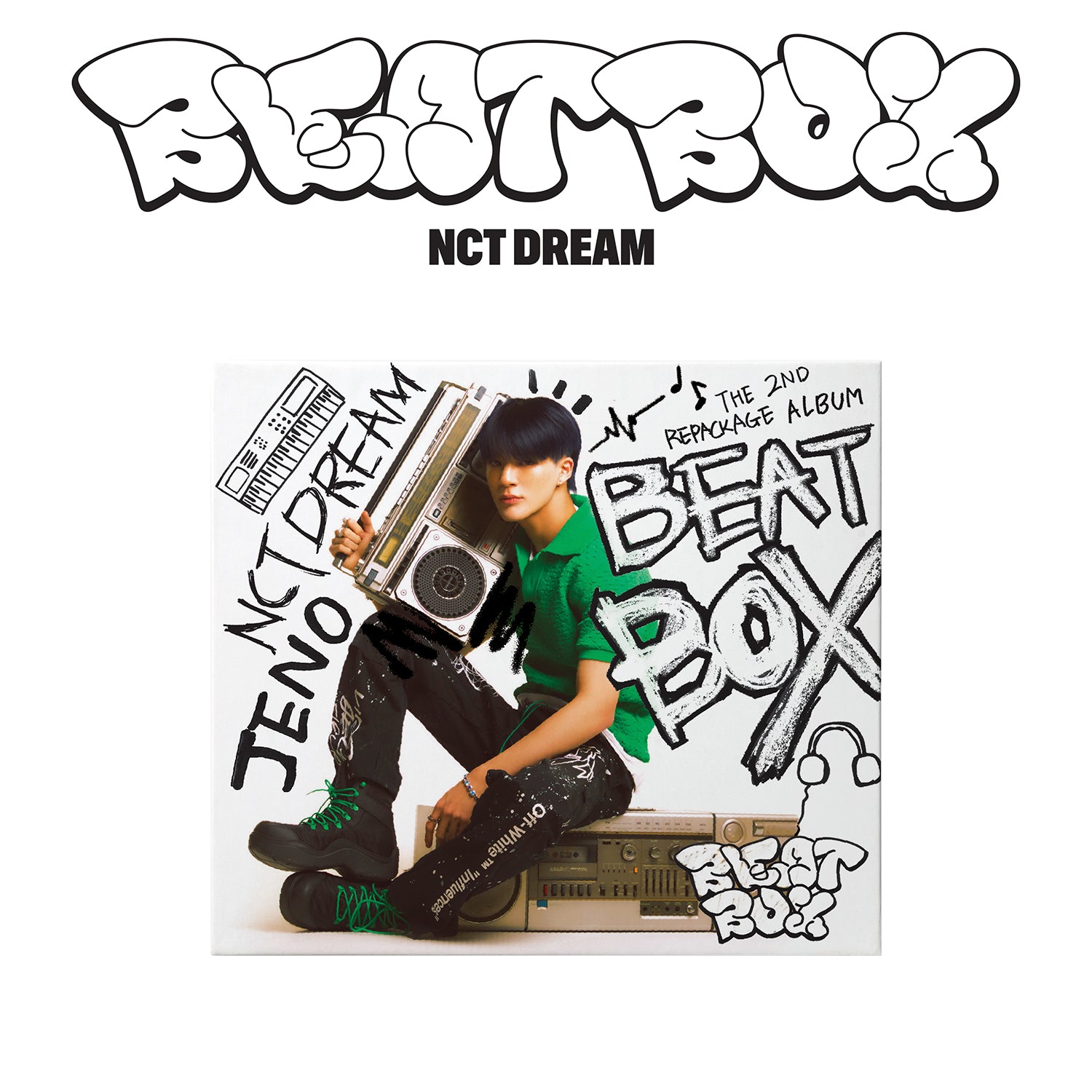 NCT DREAM 2ND ALBUM REPACKAGE 'BEATBOX' (DIGIPACK) - K-Pop Music Album for Fans, Collectors & Gift Giving | Perfect for Birthday, Anniversary & Special Occasions