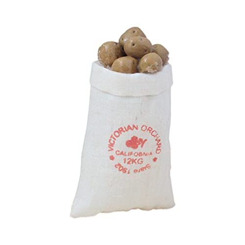 **Galand Mini Potato Bag - Realistic Fabric Kitchen Toy for Dollhouse Pretend Play, Kids Cooking Simulation & Decorative Accessory - Perfect for Dollhouse Kitchen Scenes & Role Play Games**
