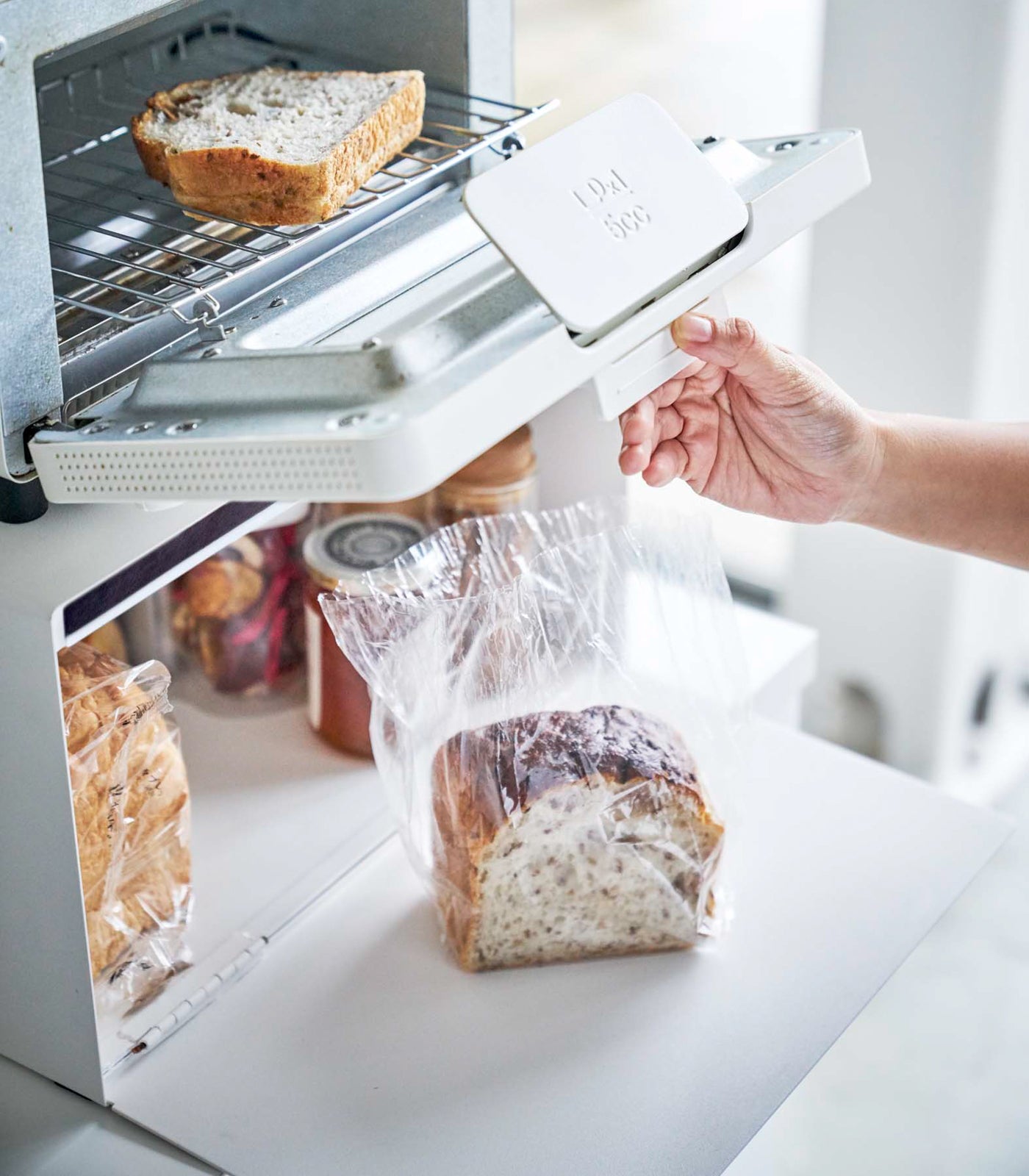 Stainless Steel Bread Box with Airtight Lid - 2 Styles for Fresh Bread Storage | Perfect for Kitchen Countertop, Pantry & Dining Table Organization