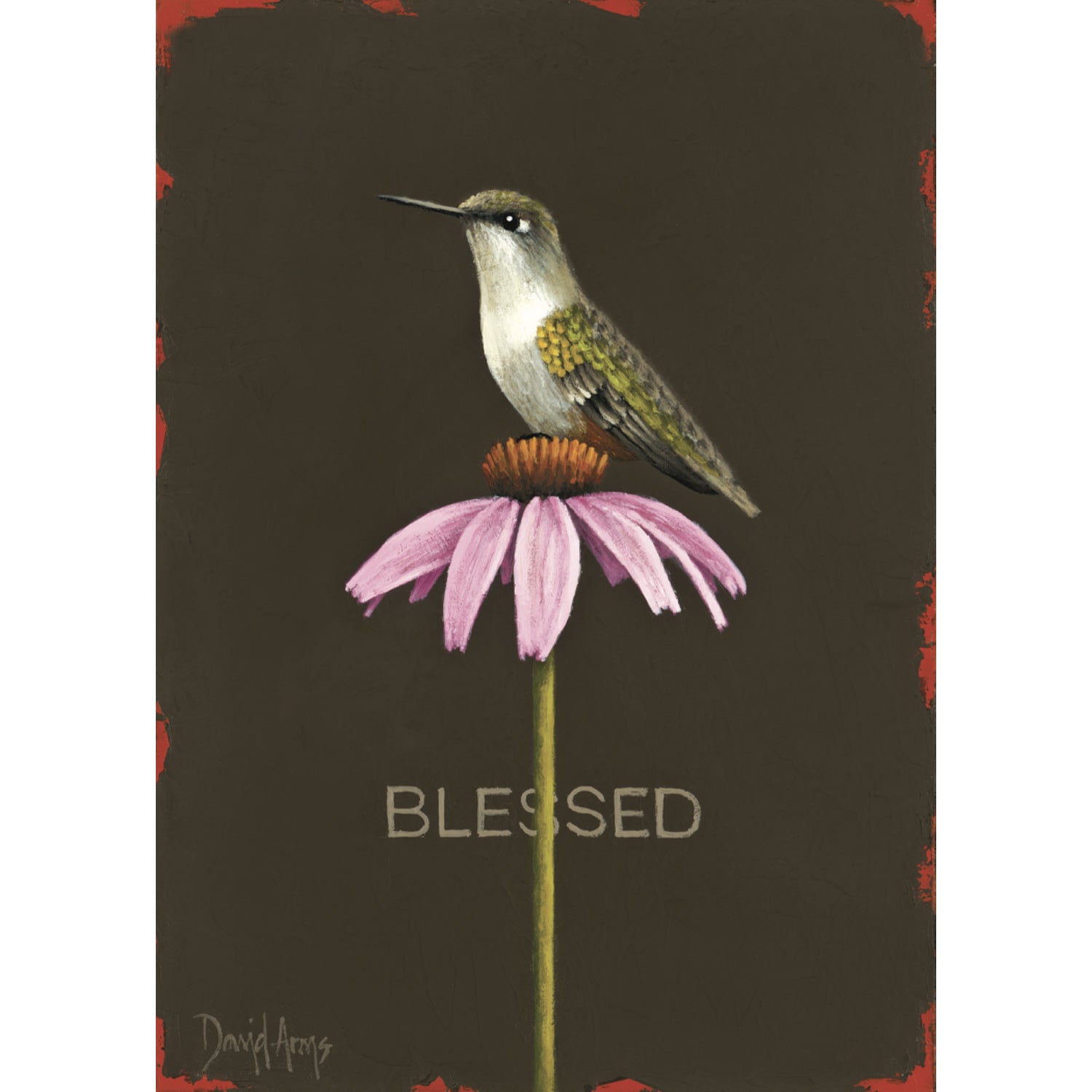 Blessed Card - Inspirational Greeting Card with Uplifting Messages for Birthdays, Holidays & Special Occasions
