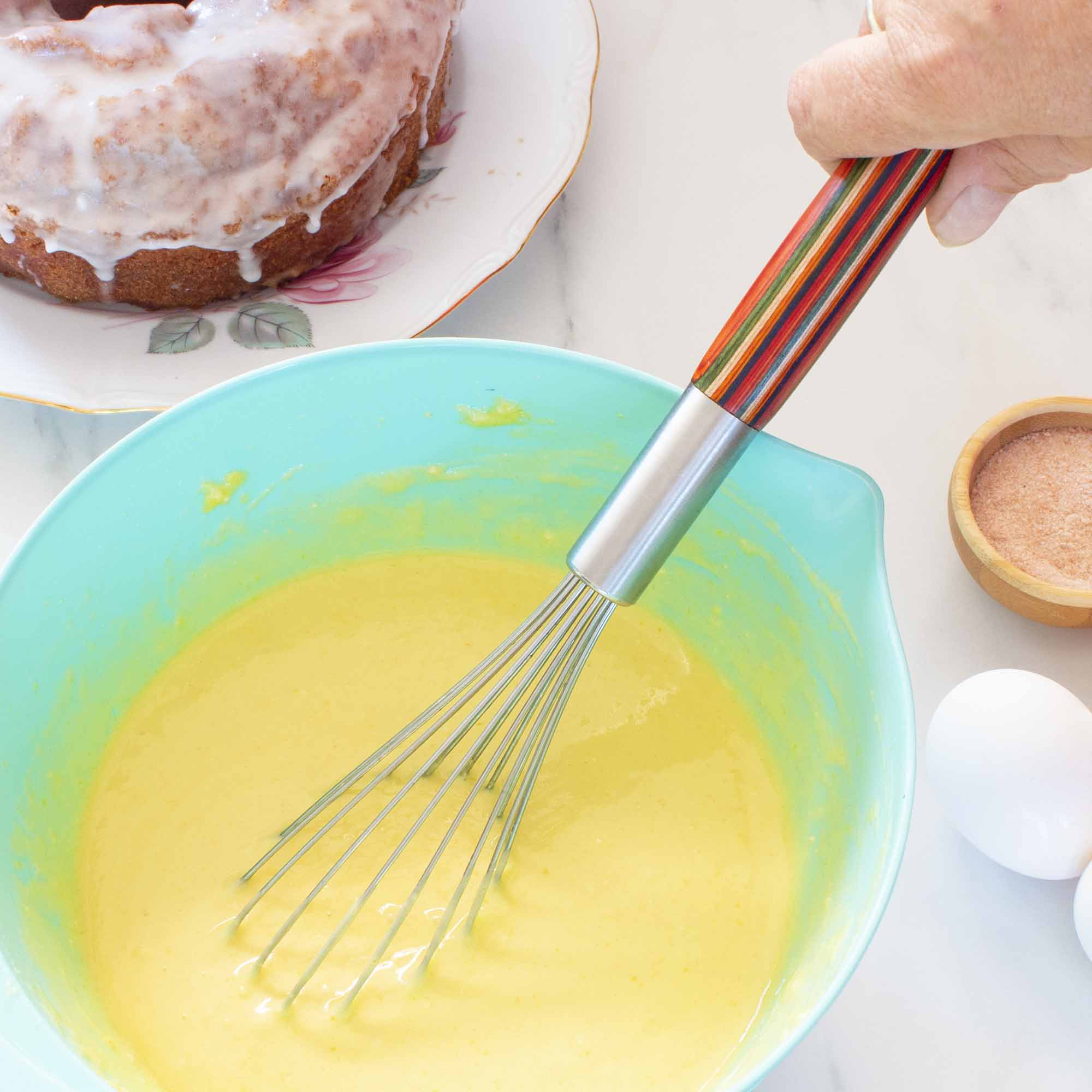 Baltique® Marrakesh Collection Balloon Whisk - 11 Inch Stainless Steel Kitchen Whisk for Baking, Mixing & Whipping - Perfect for Cakes, Eggs, Sauces & Creams