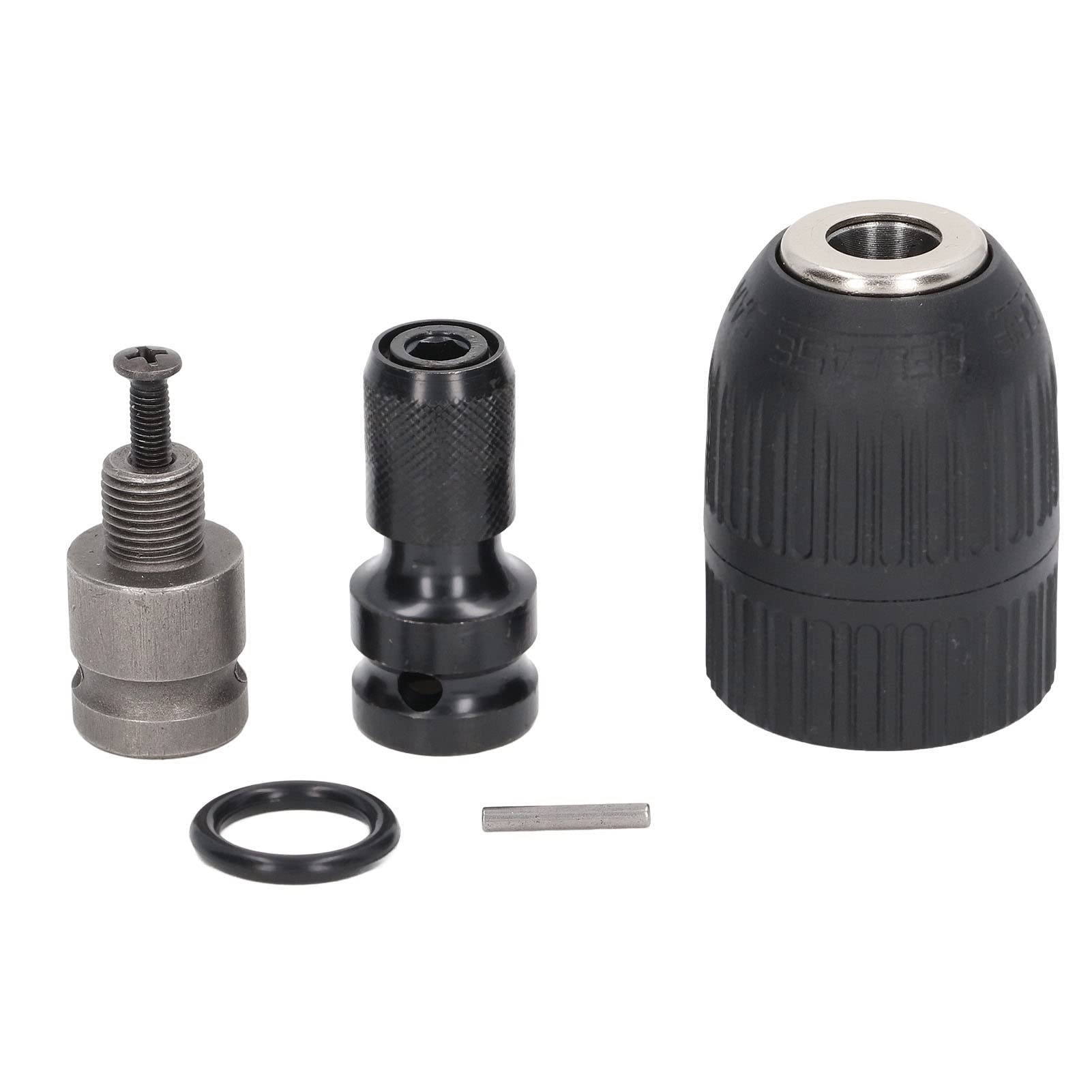 Self Tightening Keyless Drill Chuck 1/2-20UNF Mount 2-13mm - Premium Hand Drill Chuck for Woodworking, Metalworking & DIY Projects
