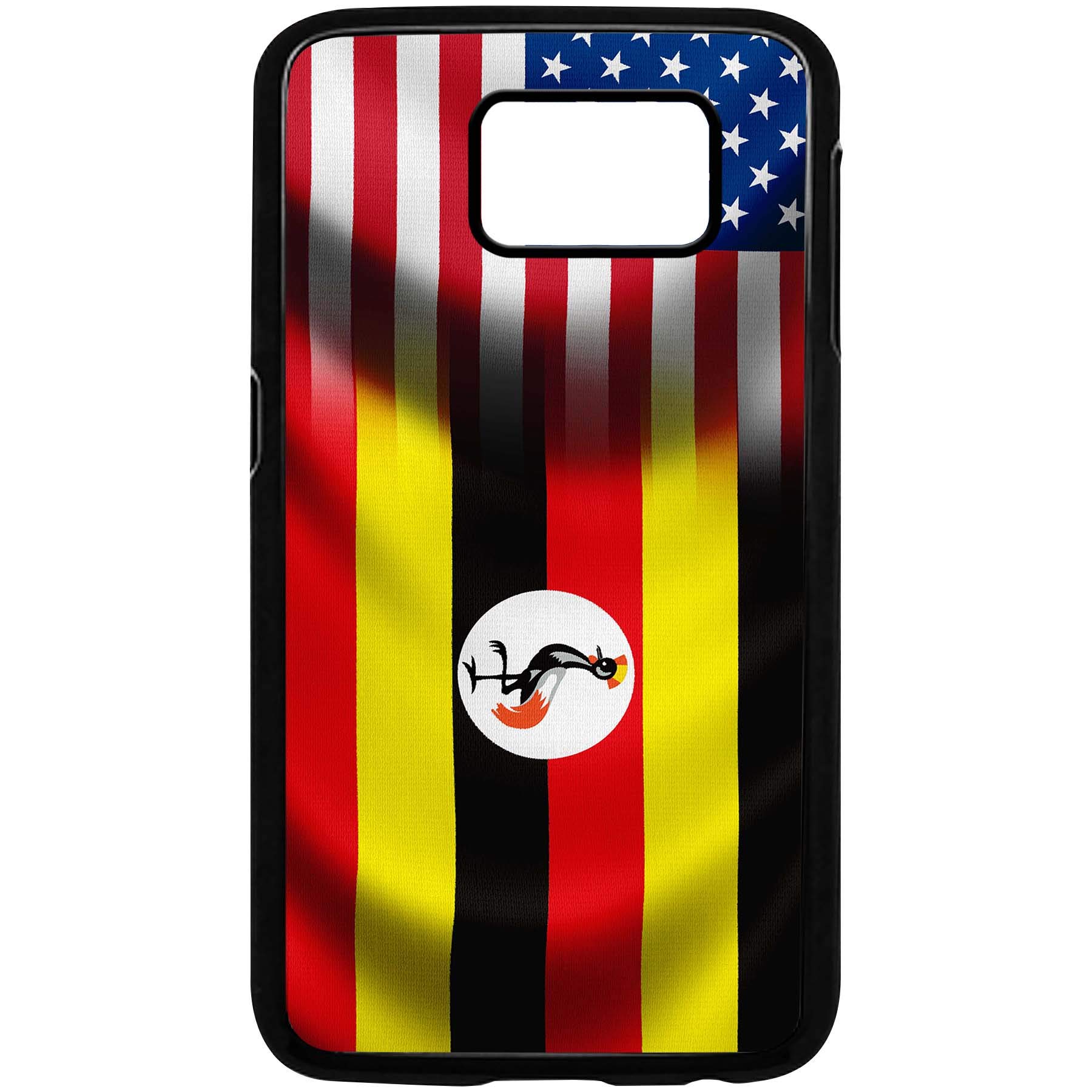Samsung Galaxy S9 Phone Case with Uganda Flag Design - Durable Protective Cover for Travel, School & Everyday Use