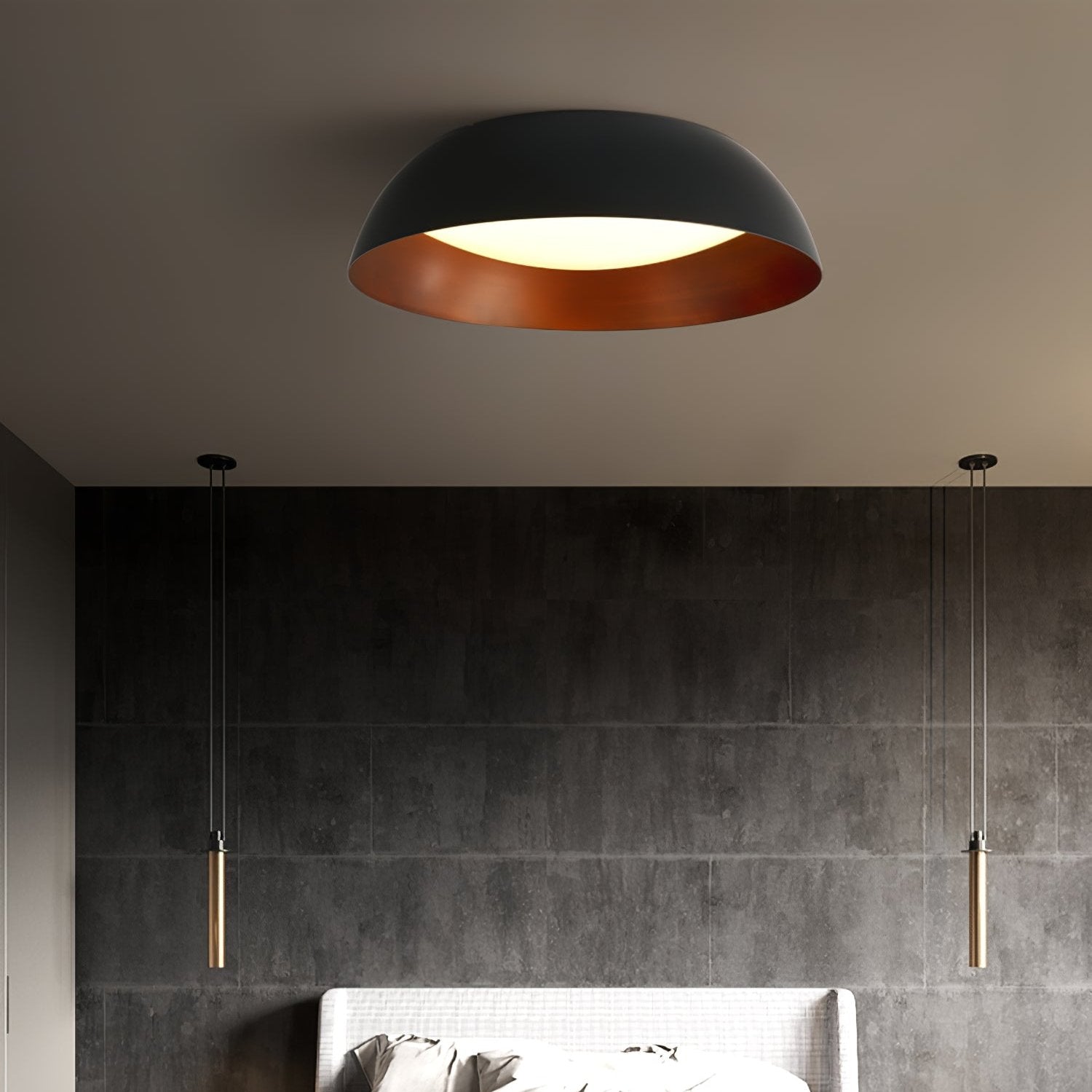 Marlow Shadow Ceiling Lamp - Modern Minimalist LED Light Fixture for Living Room, Bedroom & Dining Room - Energy Efficient Indoor Lighting Solution