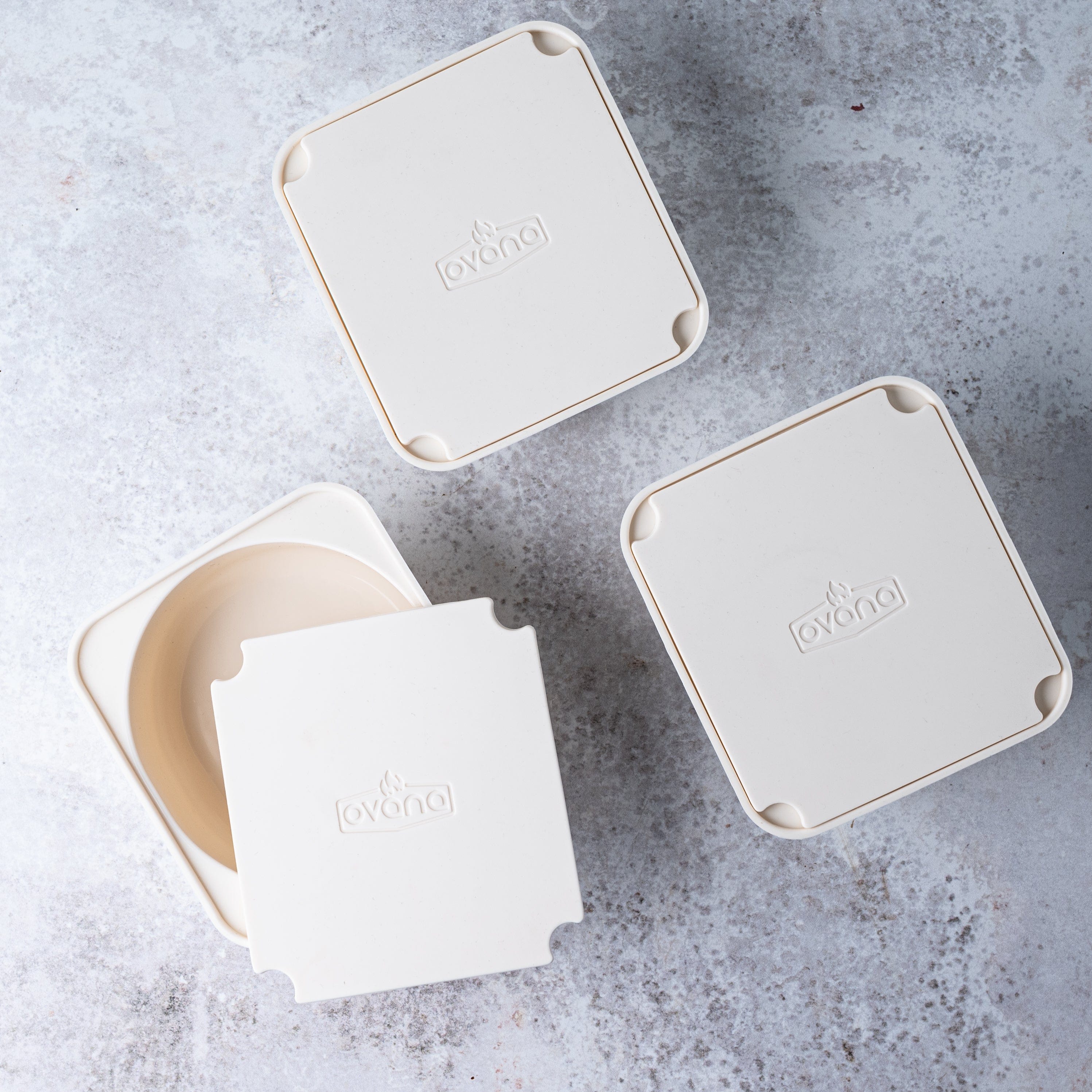 Ovana Bread Proofing Basket Set - 2-Piece Rattan Banneton Kit with Liner & Scraper for Sourdough Baking - Perfect for Artisan Bread Making at Home