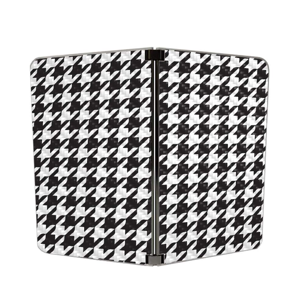 Premium Carbon Fiber Skin for Microsoft Surface Duo - Houndstooth Pattern | Protective & Durable Textured Cover | Easy to Apply & Remove | Made in USA | Perfect for Work, Travel & Everyday Protection