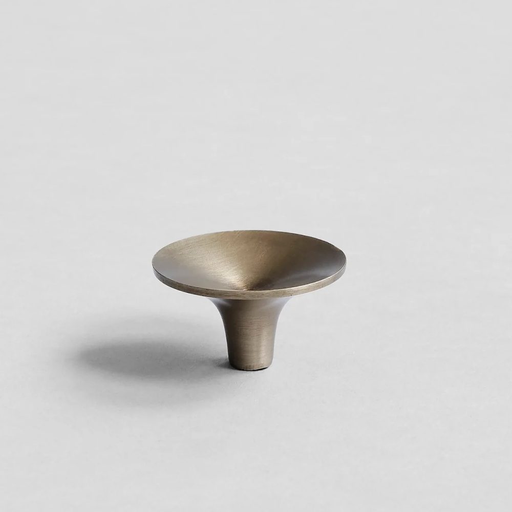 101 COPENHAGEN Brass Cabinet Knobs and Hooks Set of 2 - 3 Sizes for Drawers, Cabinets, Wardrobes and Furniture Hardware