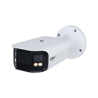 PFW5849 A180 E2 ASTE Full Color WizMind ePoE 180° Dual Lens Security Camera - Indoor/Outdoor Surveillance for Home & Business Protection