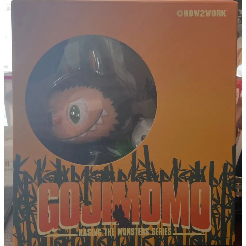 Labubu The Monsters Gojimomo Panda 2020 Limited Edition Collectible Figure - Cute Kawaii Art Toy for Display, Gifts & Anime Collections