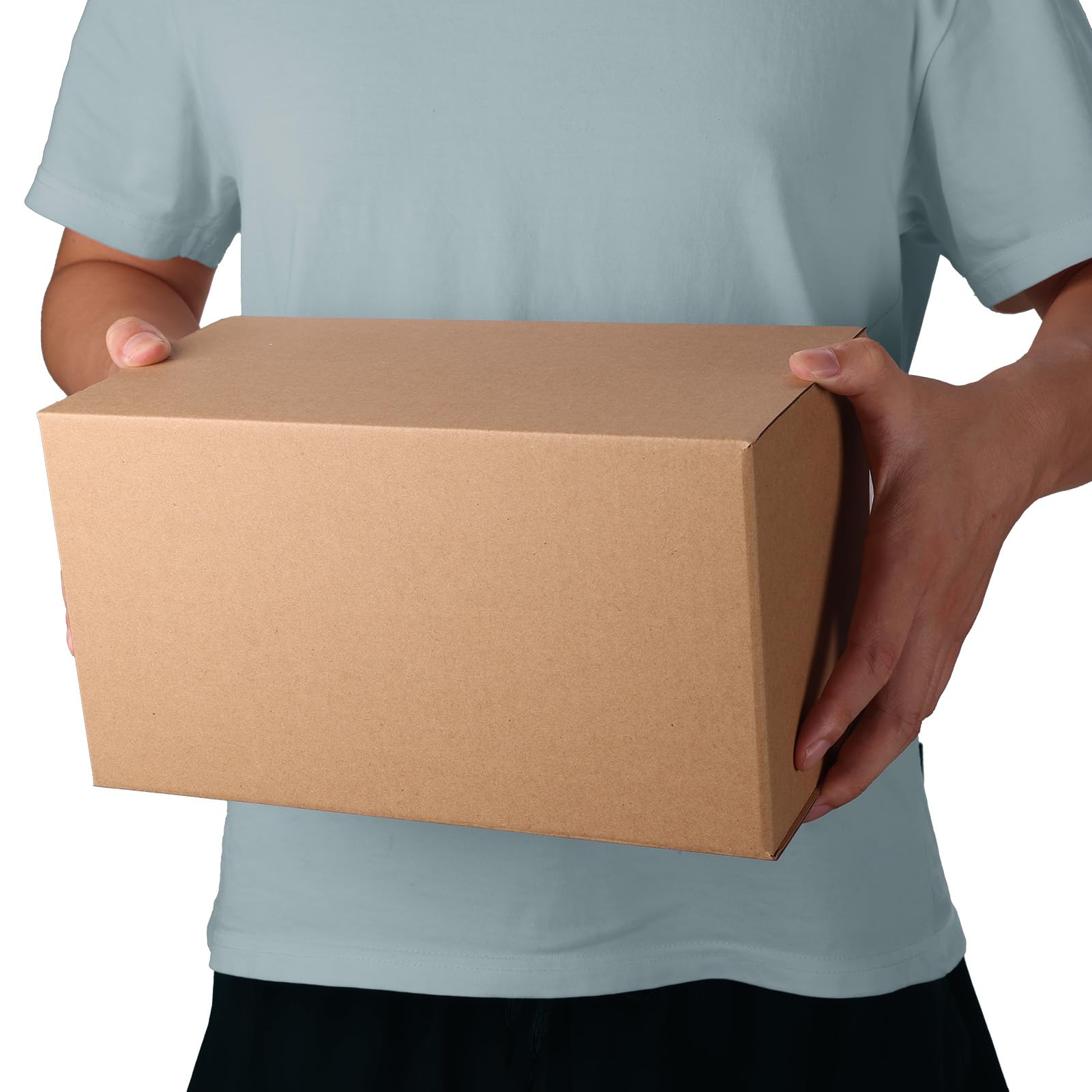 CRUGLA 40 Pack 11x6x6 Corrugated Cardboard Shipping Boxes for Small Business - Bulk Mailing & Packing Boxes for Ecommerce, Retail & Home Storage