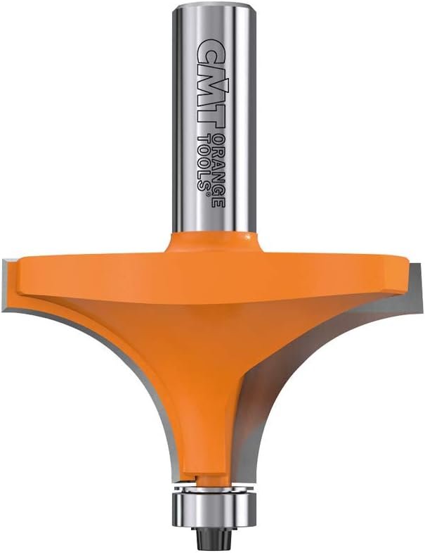 1-1/2 Inch Roundover Bit with 1/2 Inch Shank - CMT 838.996.11 - Premium Woodworking Router Bit for Smooth Edge Profiling - Perfect for Furniture Making, Cabinet Doors, and DIY Wood Projects