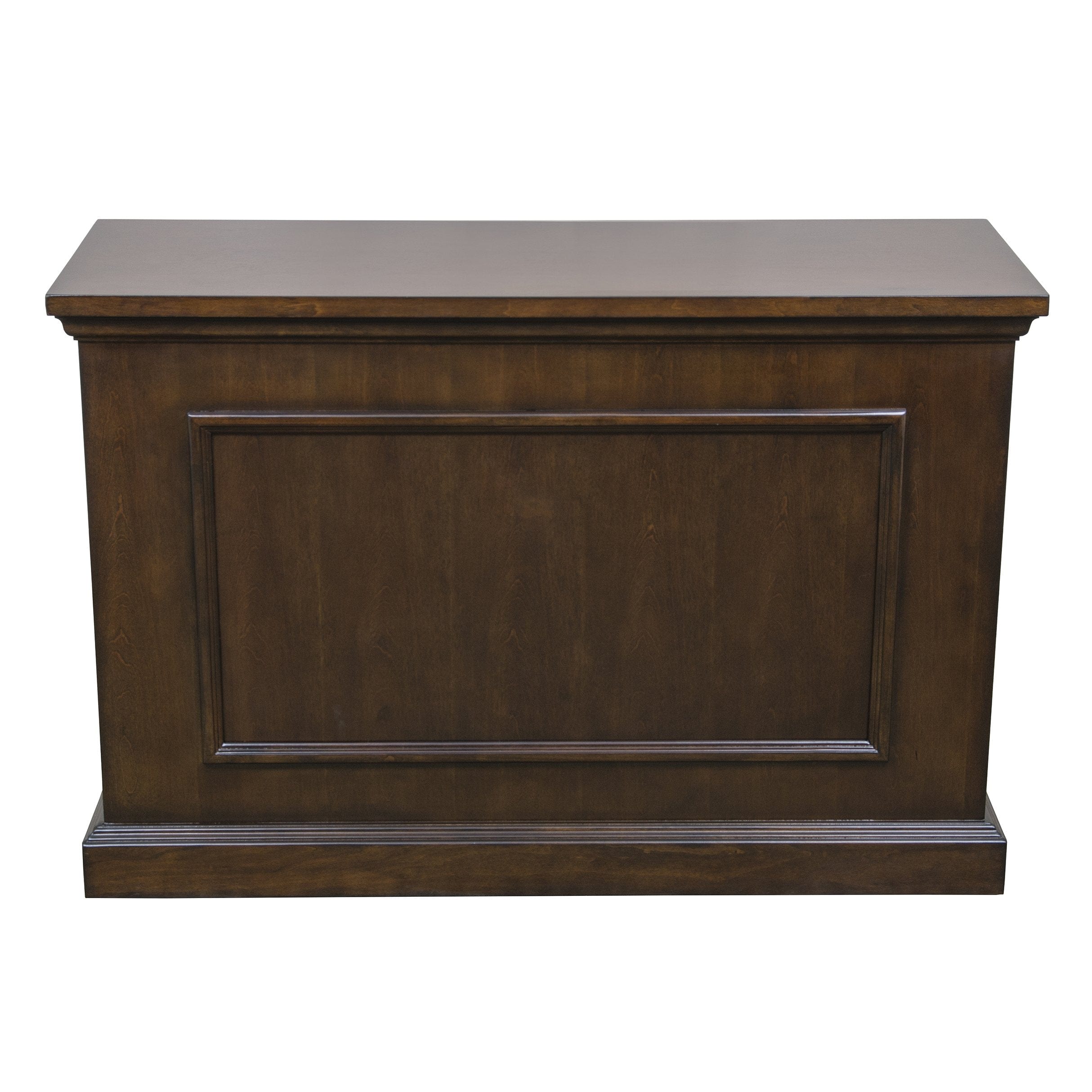 Mini Elevate 75008 Smart TV Lift Cabinet for 46 Inch Flat Screen TVs - Espresso Finish, Space-Saving TV Stand for Living Room, Bedroom, or Home Theater