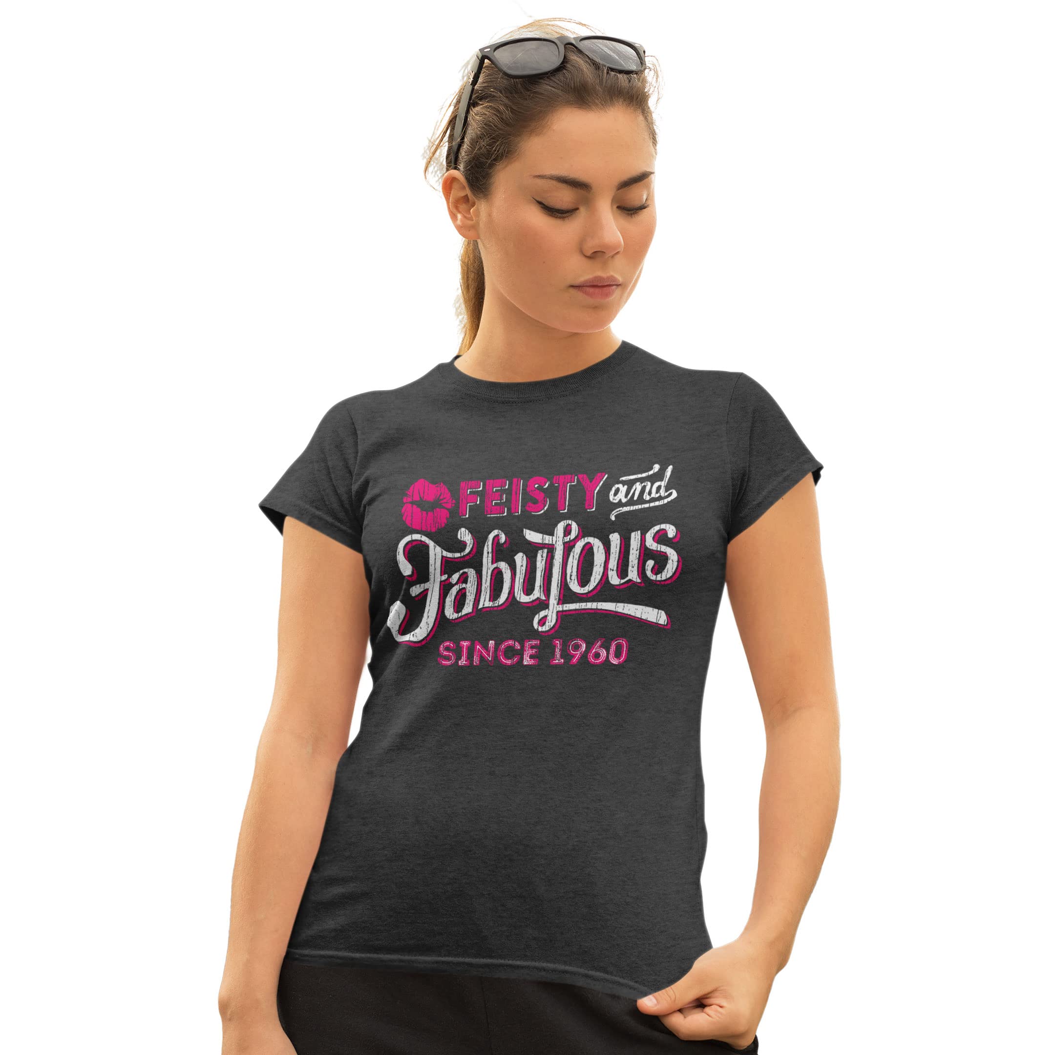 62nd Birthday Shirts for Women - Vintage 1960 Themed 60 Year Old Birthday T-Shirts - Perfect for Birthday Parties, Gifts & Celebrations