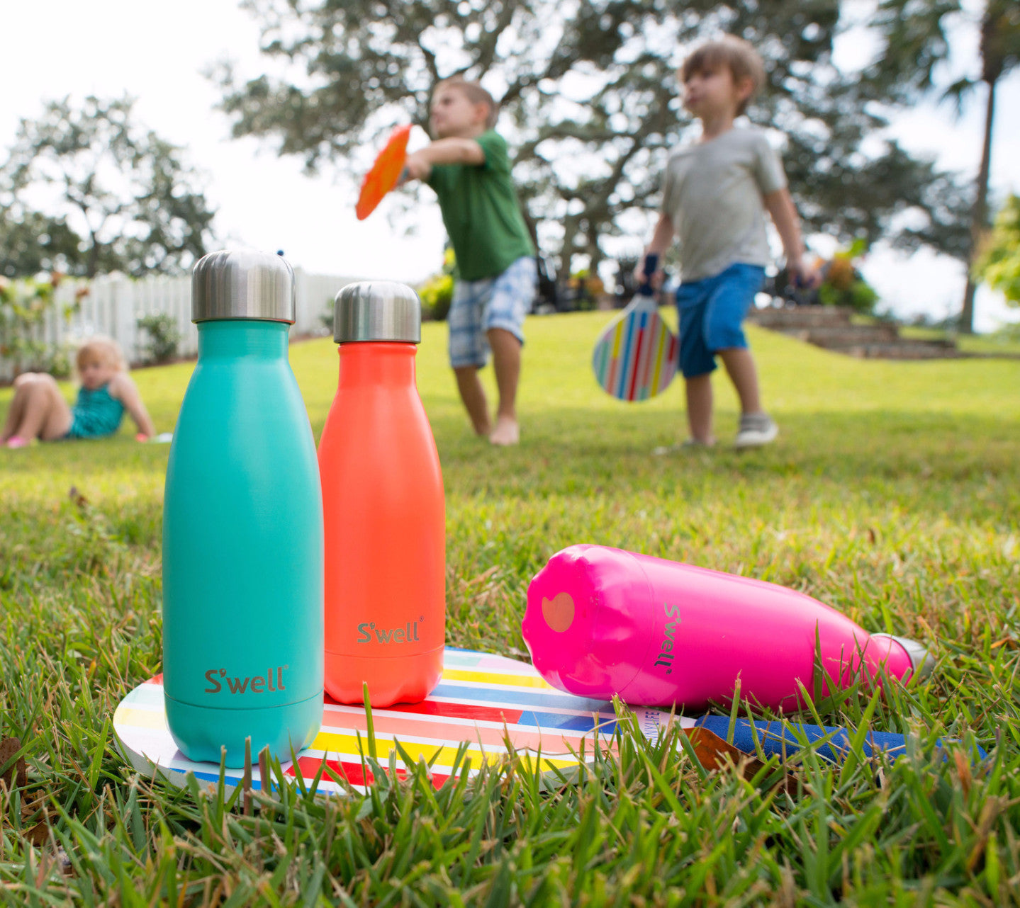 S'well Satin 9oz (266mL) Stainless Steel Water Bottle - Insulated, Leak-Proof & Eco-Friendly for Gym, Office & Outdoor Activities