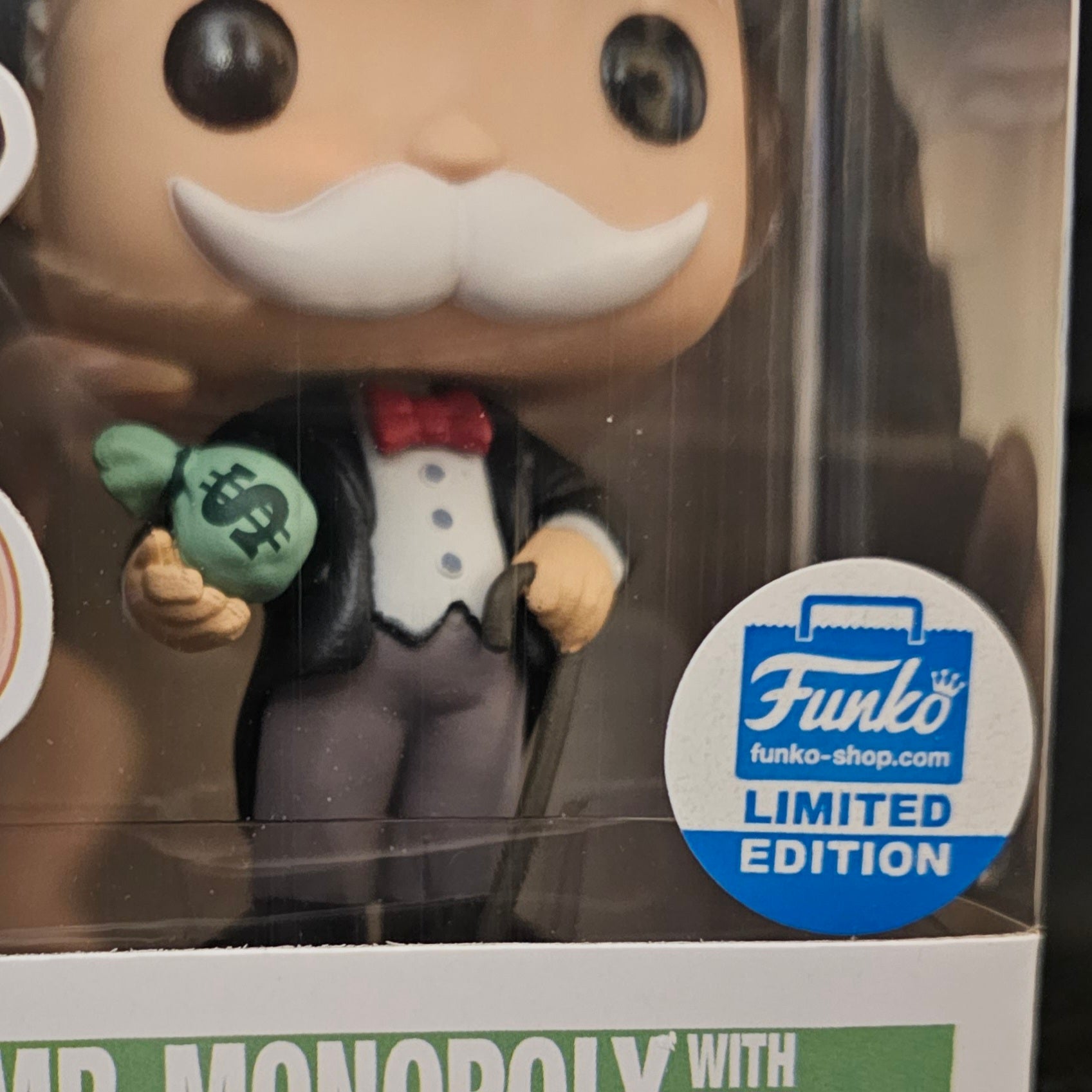 Funko Pop! Vinyl Figure - Mr. Monopoly with Money Bag Board Game Collectible | Perfect for Game Nights, Office Decor & Pop Culture Collections