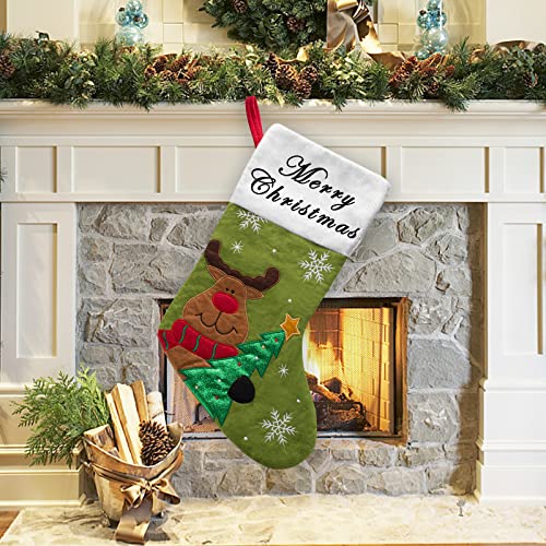 Stocking-1-deer White