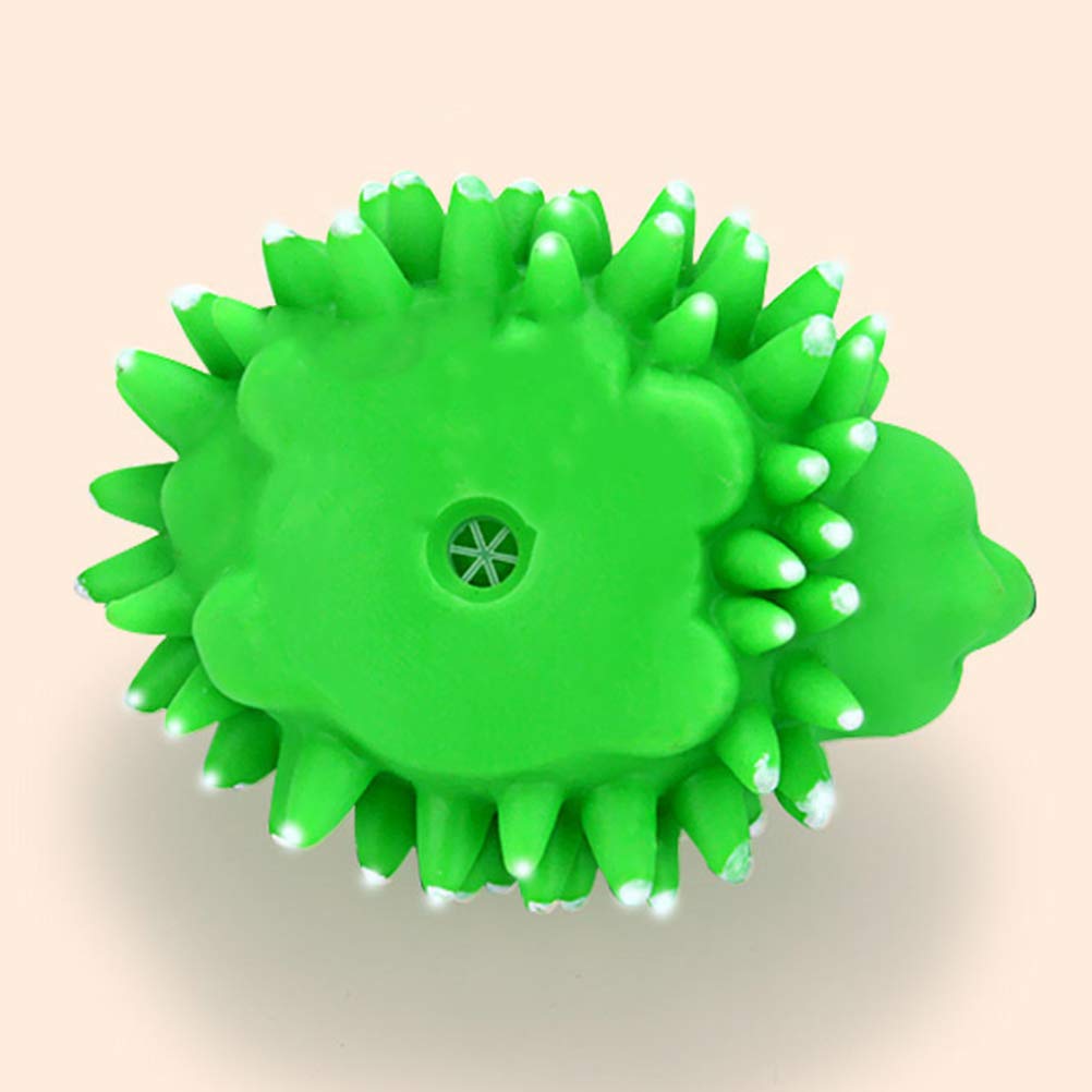 TEHAUX Small Dog Chew Toys - 1pc Moving Hedgehog Squeaky Toy for Teething Puppies & Small Breed Dogs - Interactive Pet Toy for Boredom Relief & Dental Health - Perfect for Indoor Play, Training & Anxiety Relief