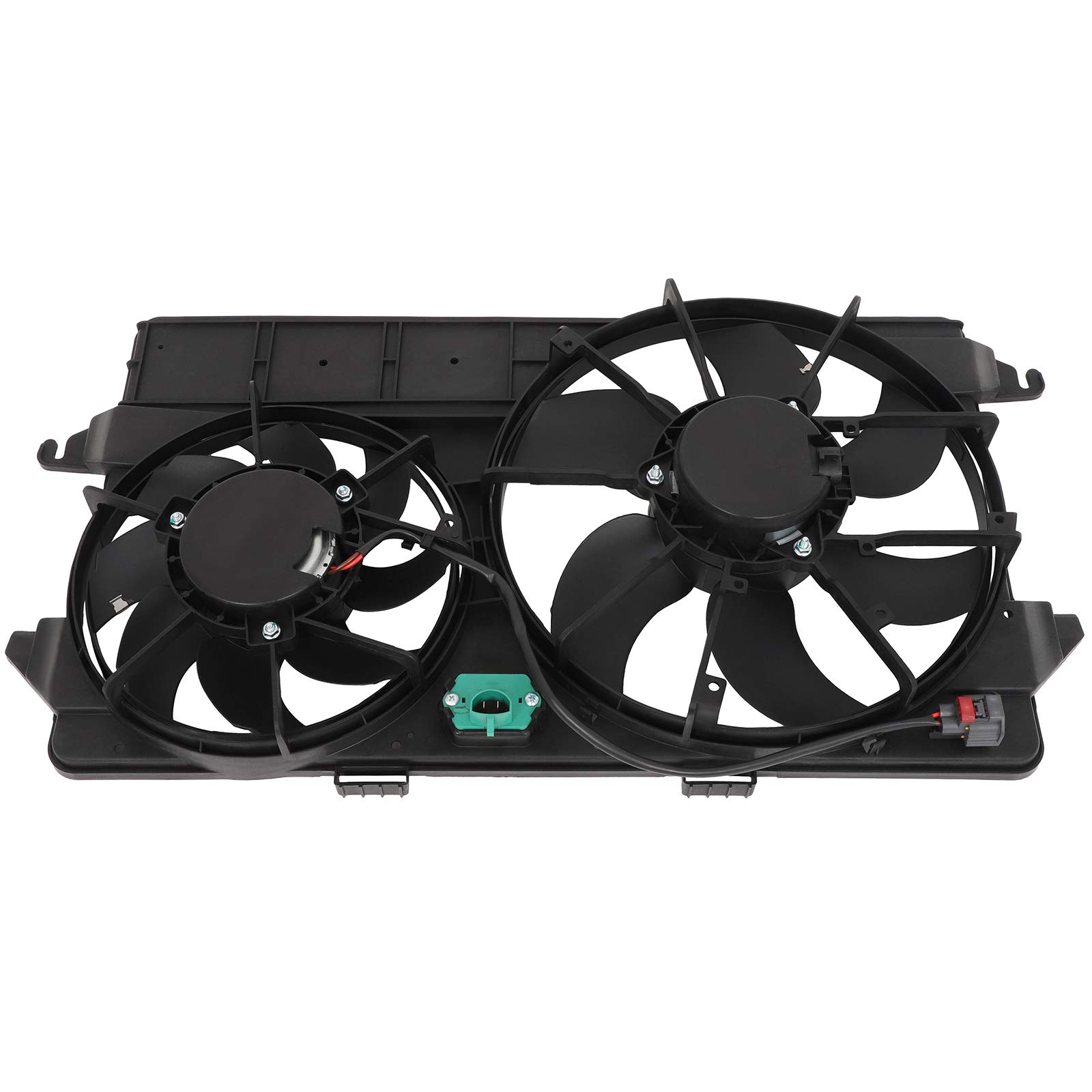 ROADFAR Engine Radiator Cooling Fan Compatible with 2010-2013 Ford Transit Connect - Replacement Cooling Fan for Overheating Prevention & Engine Protection | Perfect for Summer Driving & Heavy Load Conditions
