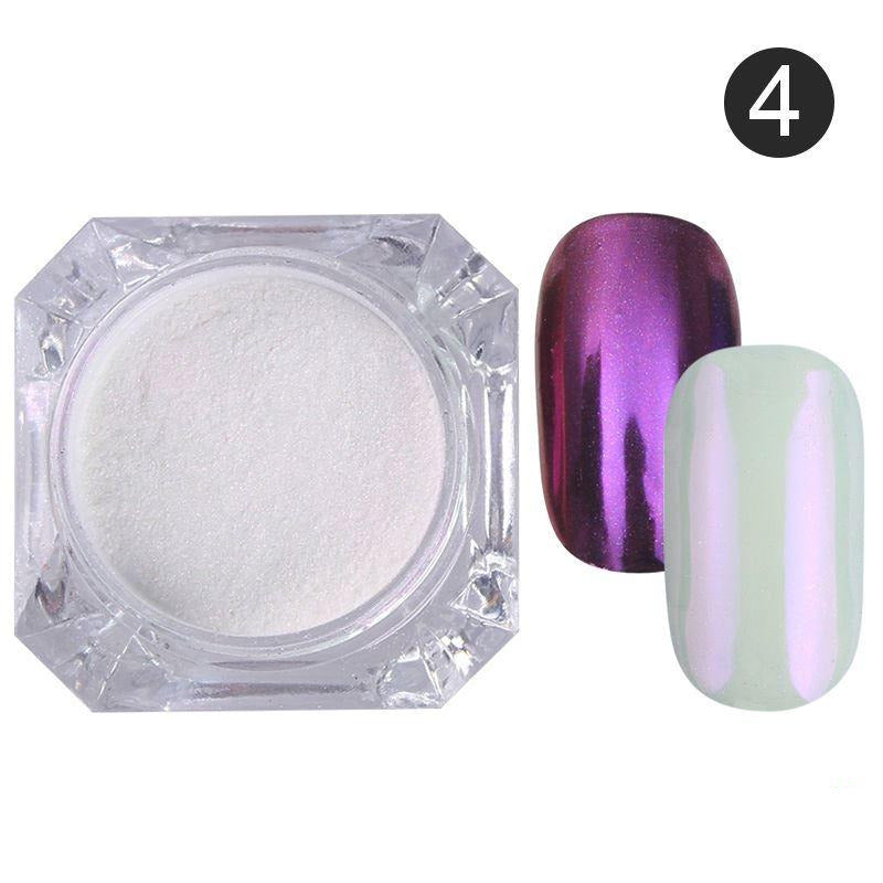 Mermaid Pearl Chrome Pigments - High-Quality Cosmetic Glitter for Makeup, Nails, and Body Art | Perfect for DIY Crafts, Festival Looks, and Special Effects