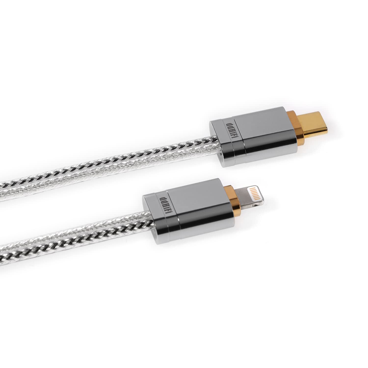 Linsoul DDHIFI MFi09S L to USB-C OTG Cable - High-Speed Audio Converter for iOS Devices | Lightweight & Durable | Perfect for Audiophiles, Musicians & Studio Recording