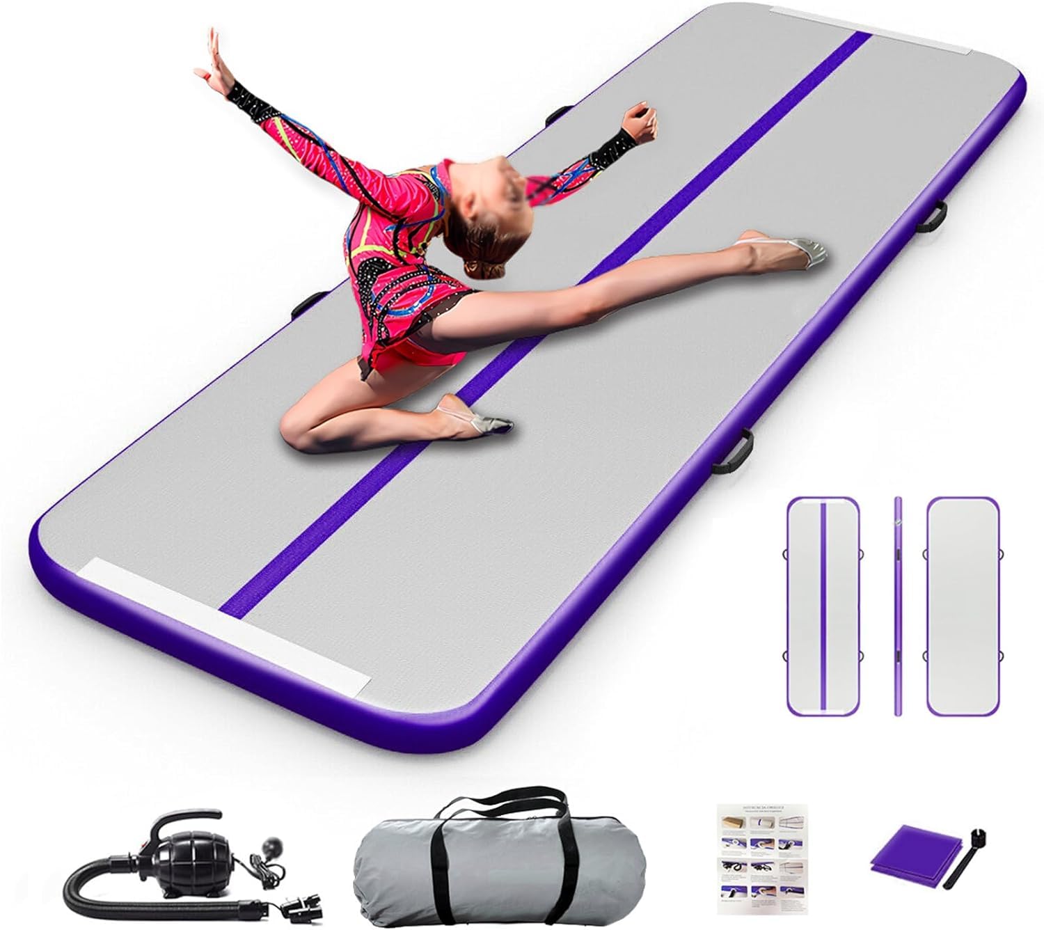 10ft Inflatable Air Tumbling Mat - 4
