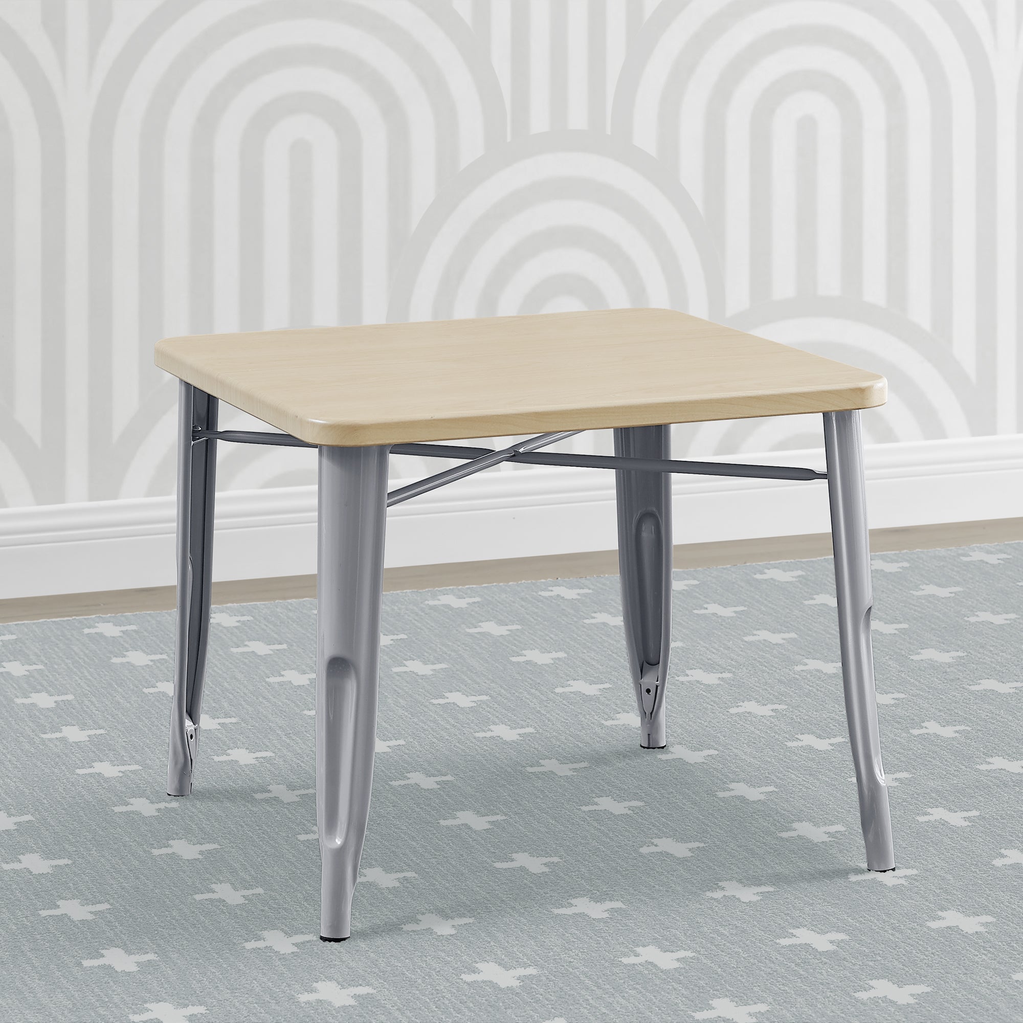 Bistro Kids Play Table - Durable Wooden Activity Table for Toddlers & Children (Chairs Not Included) - Perfect for Playroom, Preschool & Indoor Games
