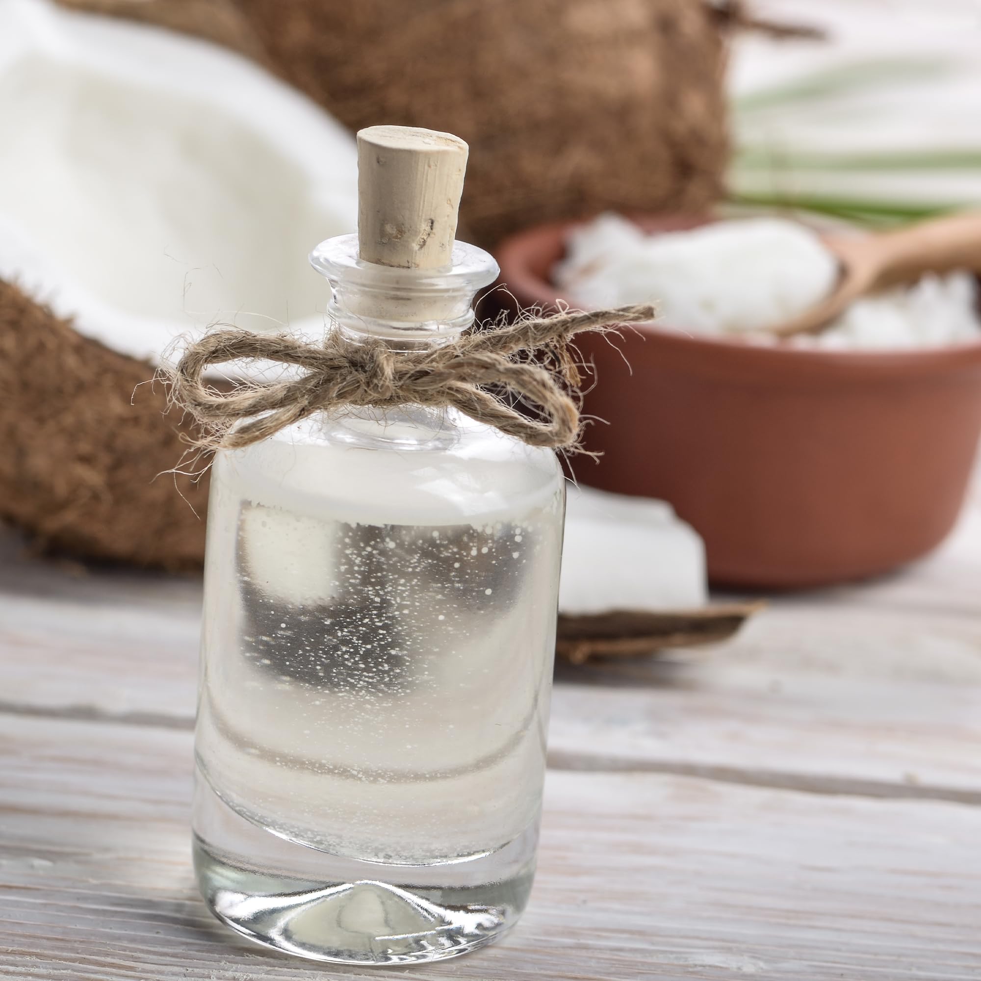 Pure Organic Unrefined Coconut Oil 1 Gallon - Hexane Free, Gluten Free, Non-GMO, Cold Pressed Virgin Coconut Oil for Cooking, Skin & Hair Care, Keto Diet & Baking