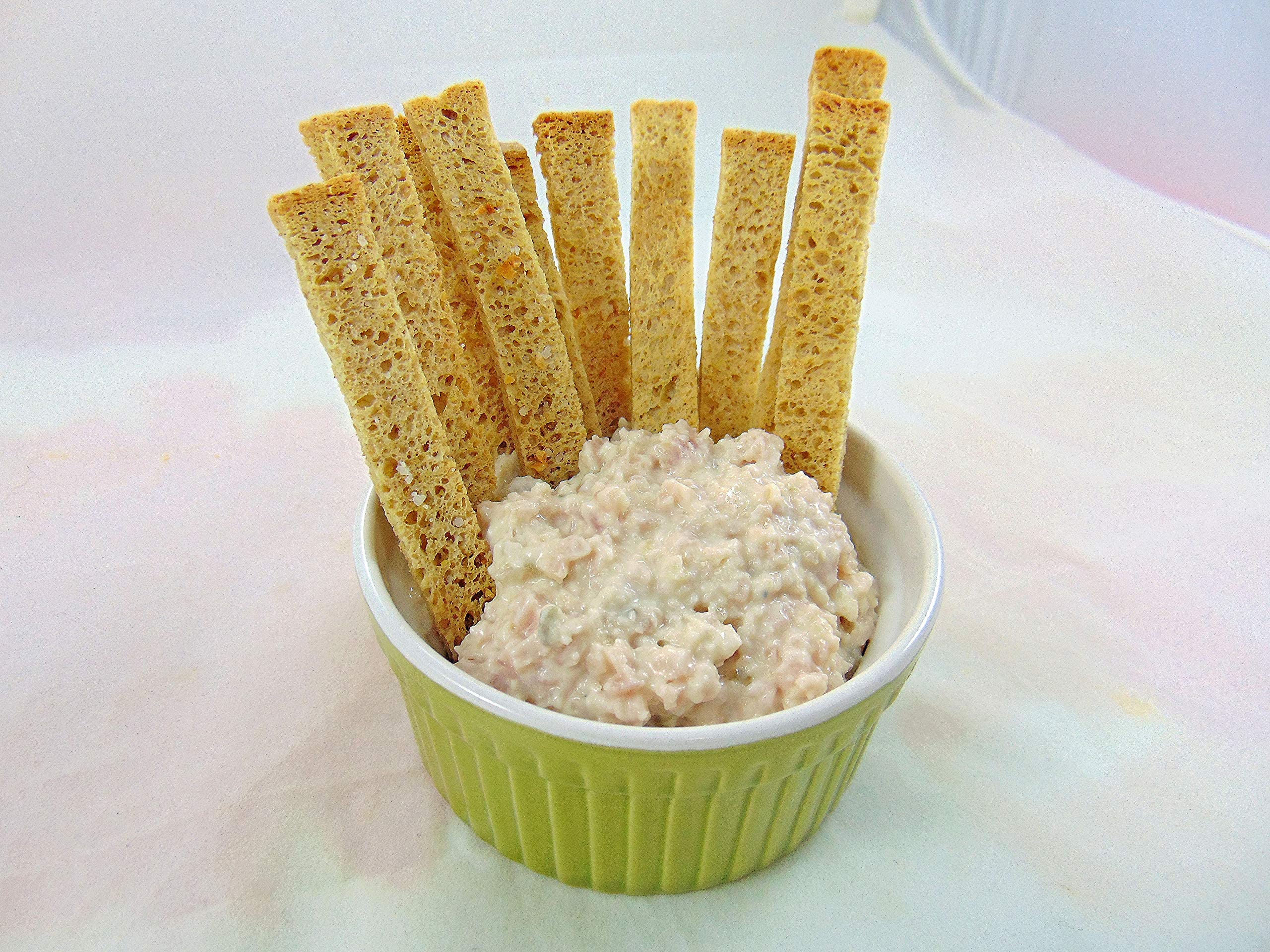 Low Carb Dip Sticks | Fresh Baked All Natural Snacks | Sugar-Free, Diabetic Friendly | High Protein & Fiber | No Artificial Sweeteners | 4.4 oz Pack - Perfect for Keto Diet, Weight Loss & Healthy On-the-Go Snacking