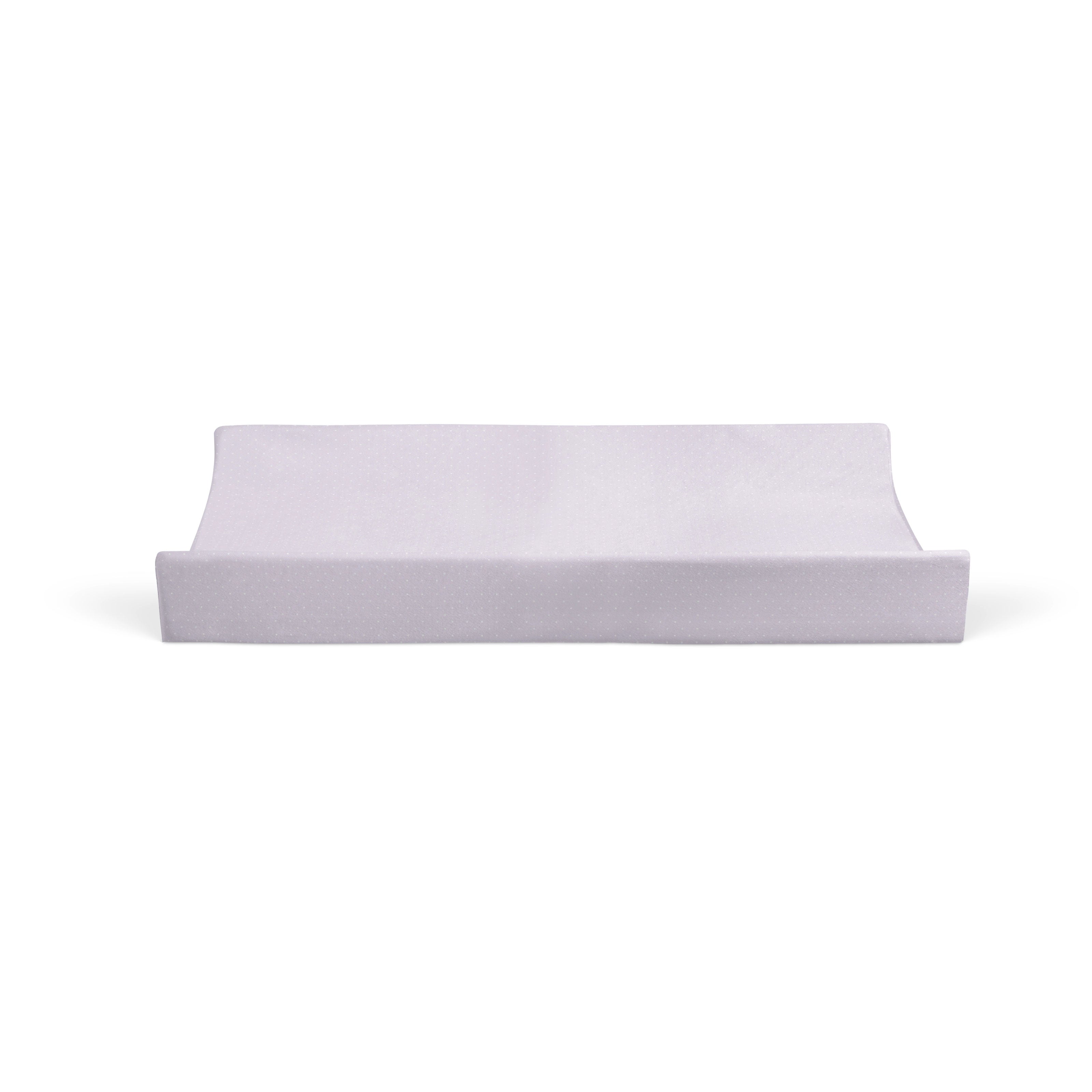 Waterproof Change Pad Covers 2-Pack - Soft Pink & Lilac Baby Changing Mat Protectors for Nursery, Diaper Station & On-the-Go Use