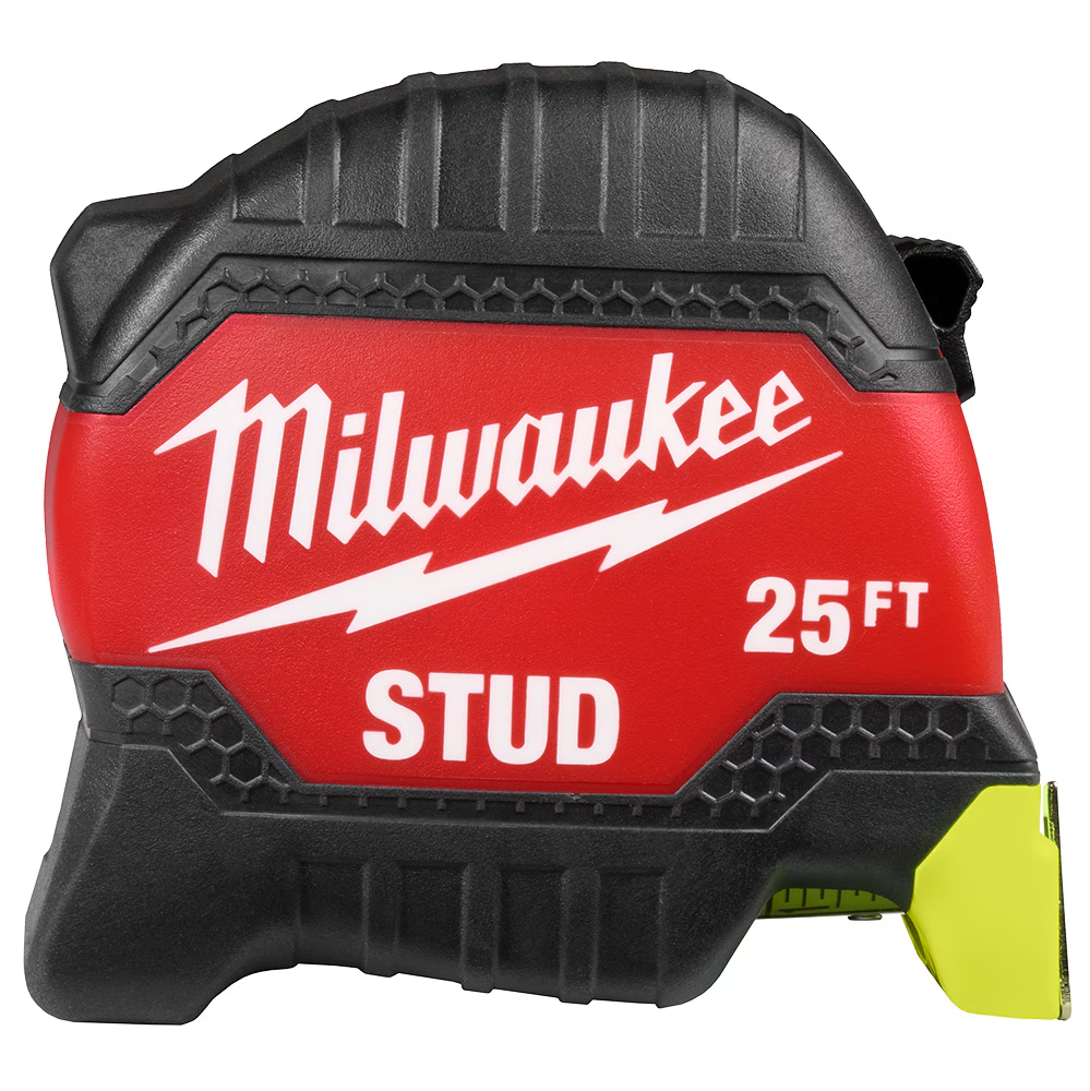 Milwaukee 48-22-1425 25-Foot Magnetic Tape Measure - Durable & Accurate Measuring Tool for Construction, Carpentry, and DIY Projects