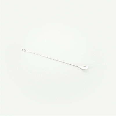 Premium Stainless Steel Trident Bar Spoon - 16