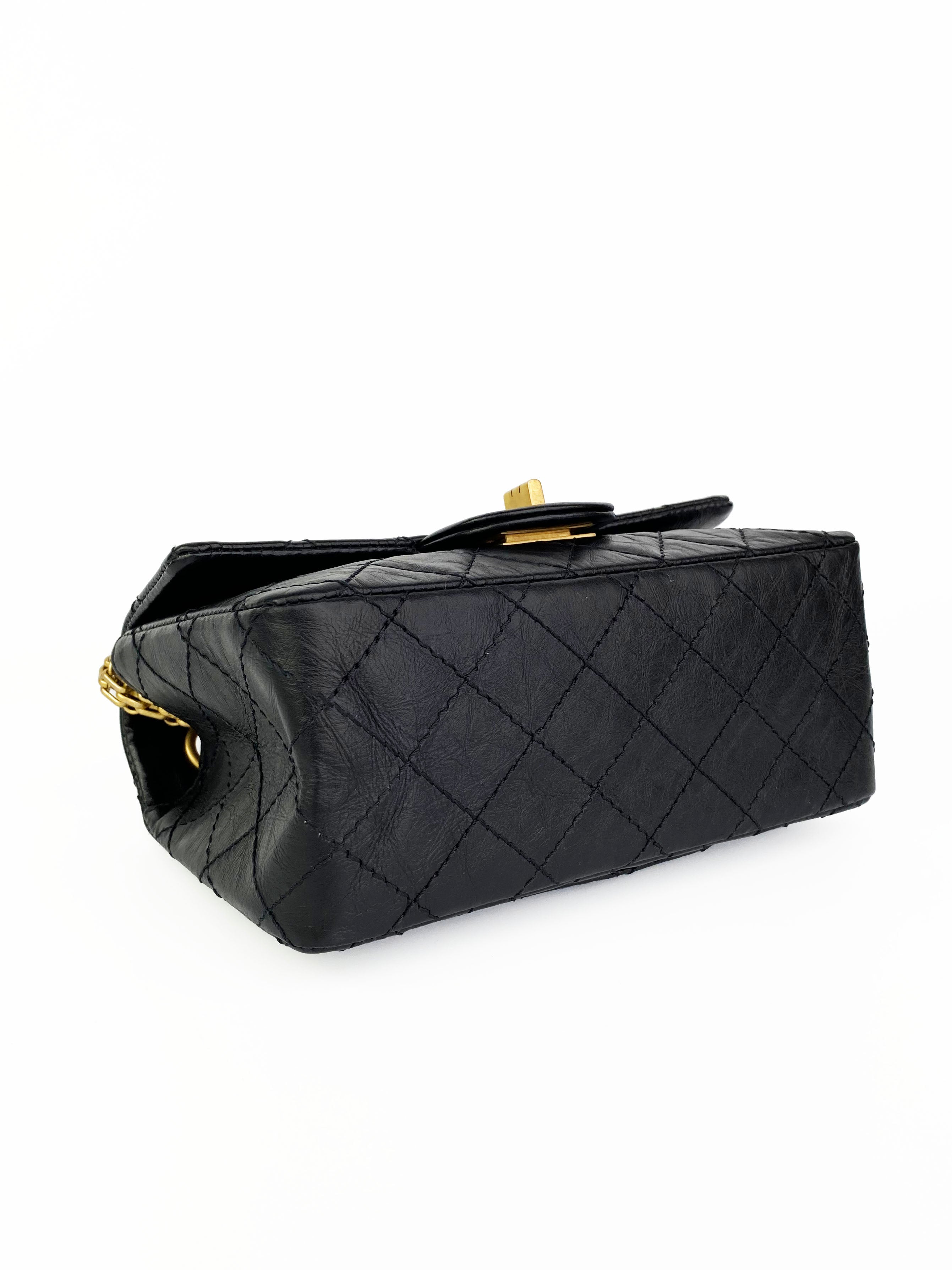 Chanel Mini 2.55 Flap Bag - Luxury Quilted Leather Crossbody Purse for Women | Perfect for Date Night, Parties & Everyday Elegance