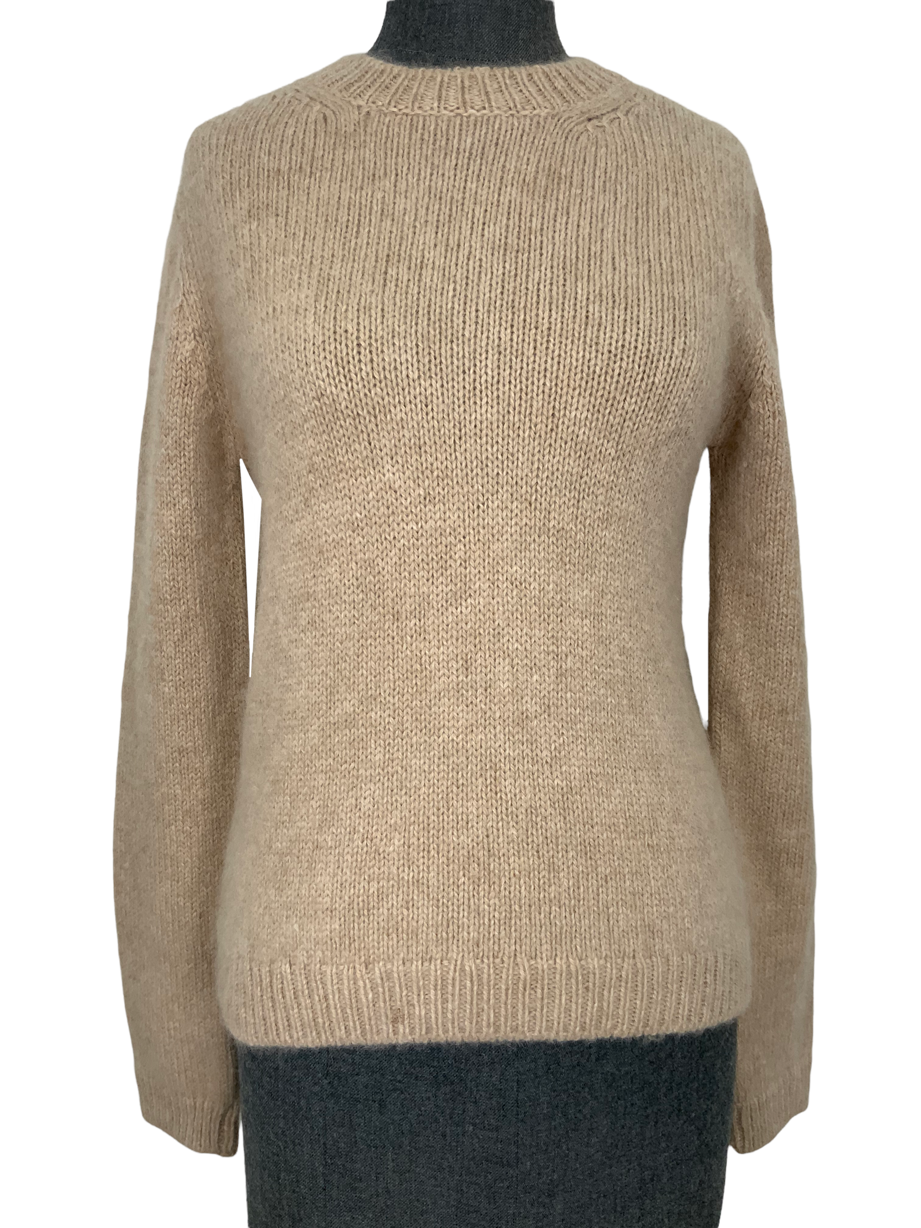 PRADA Women's Cashmere Sweater - Soft Luxury Knit Pullover, Size S - Perfect for Office Wear & Winter Fashion
